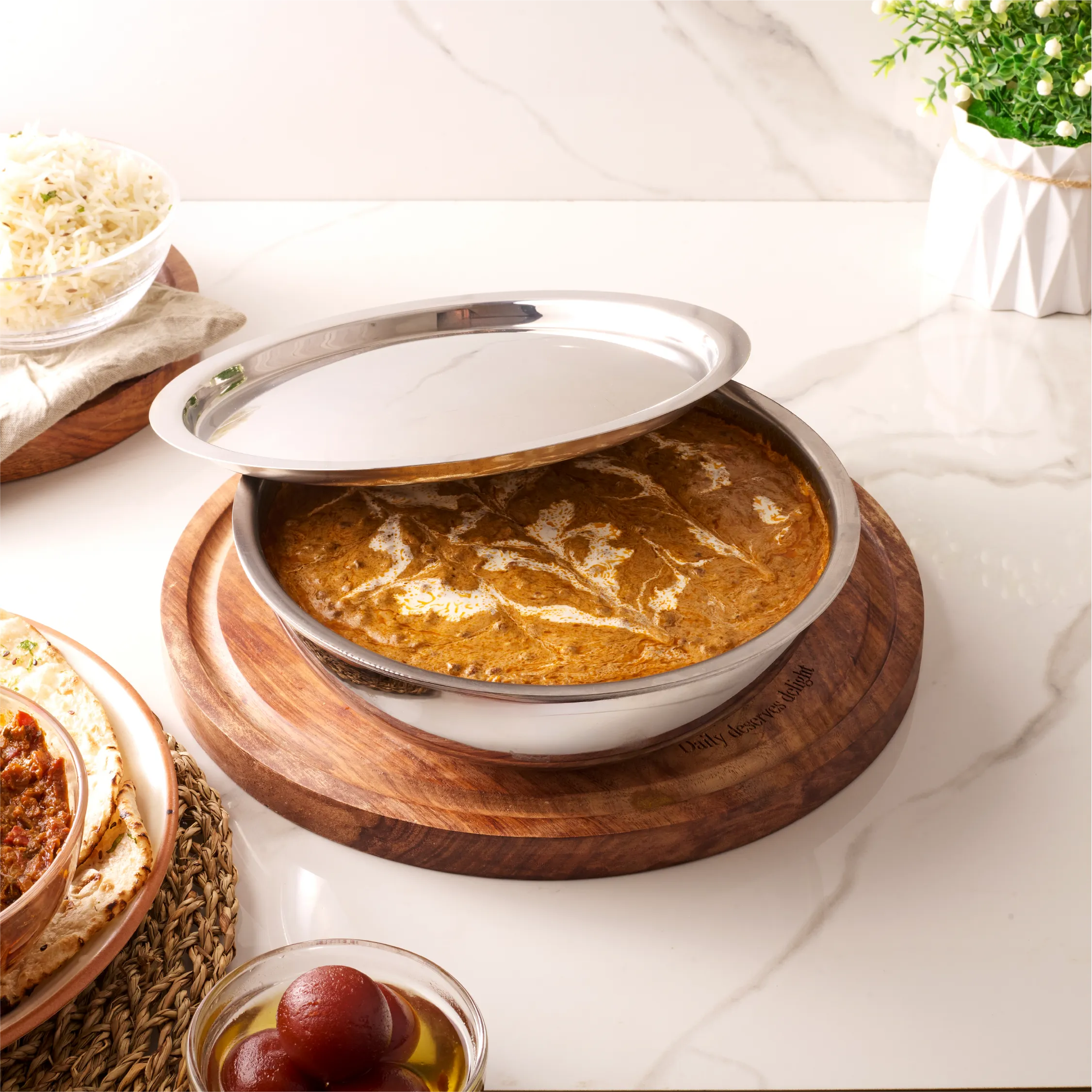 Delicious Dal Makhni with Master Titan Taasla