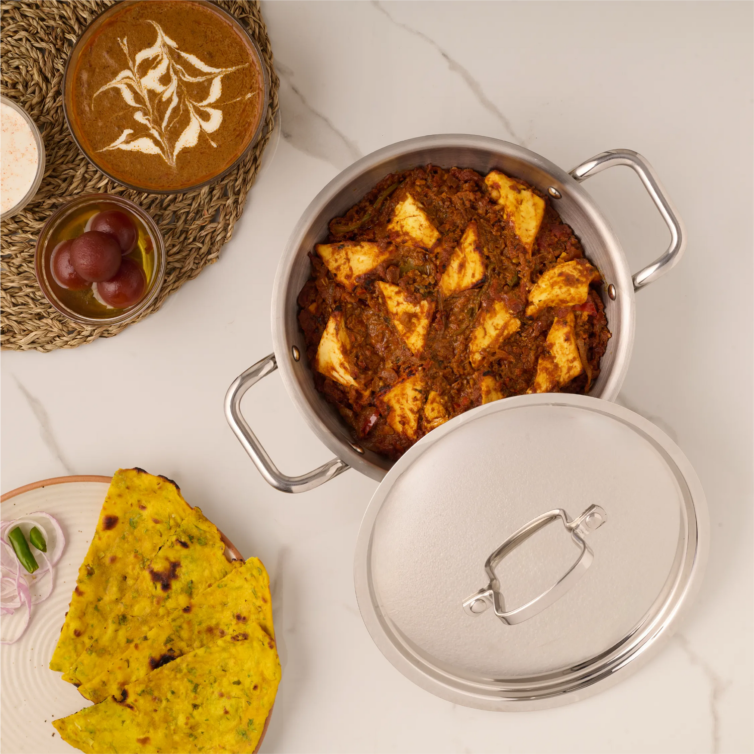 Restaurant-Style Kadai Paneer with Master Non-Stick Kadai
