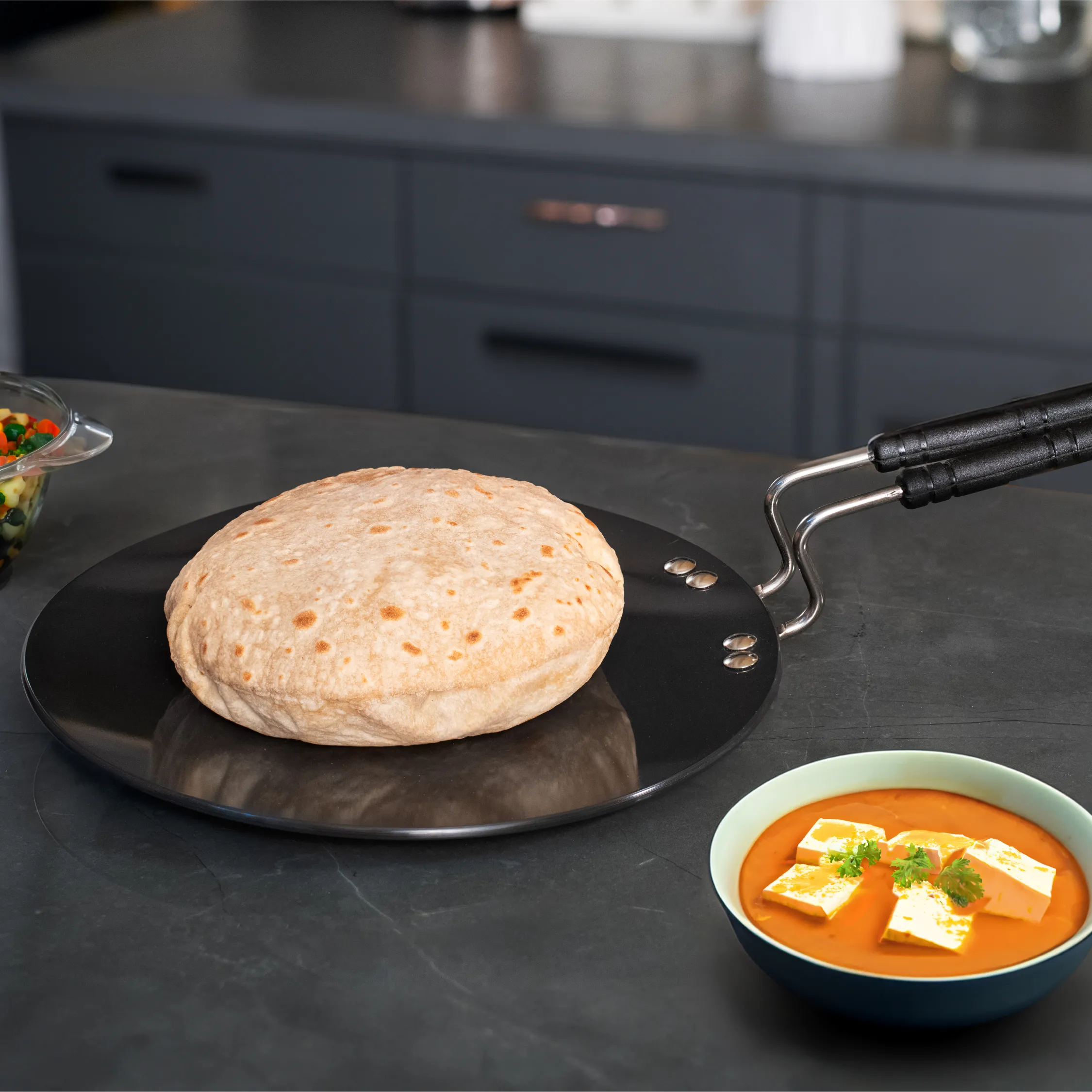Perfect Roti Using Master Hard Anodised Roti Tawa