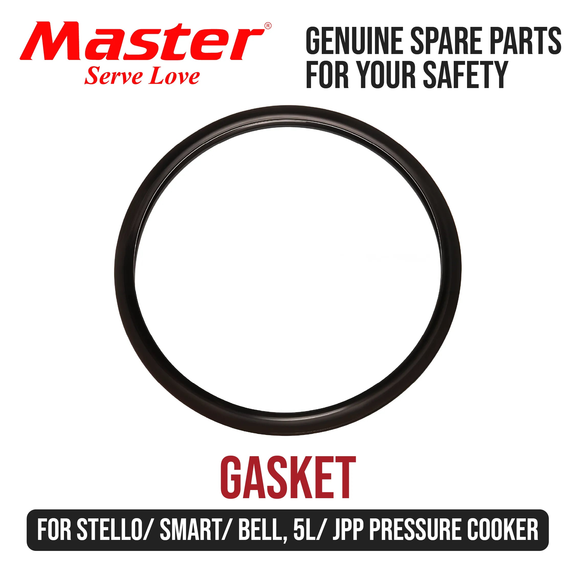 Gasket SS Black Medium - Master