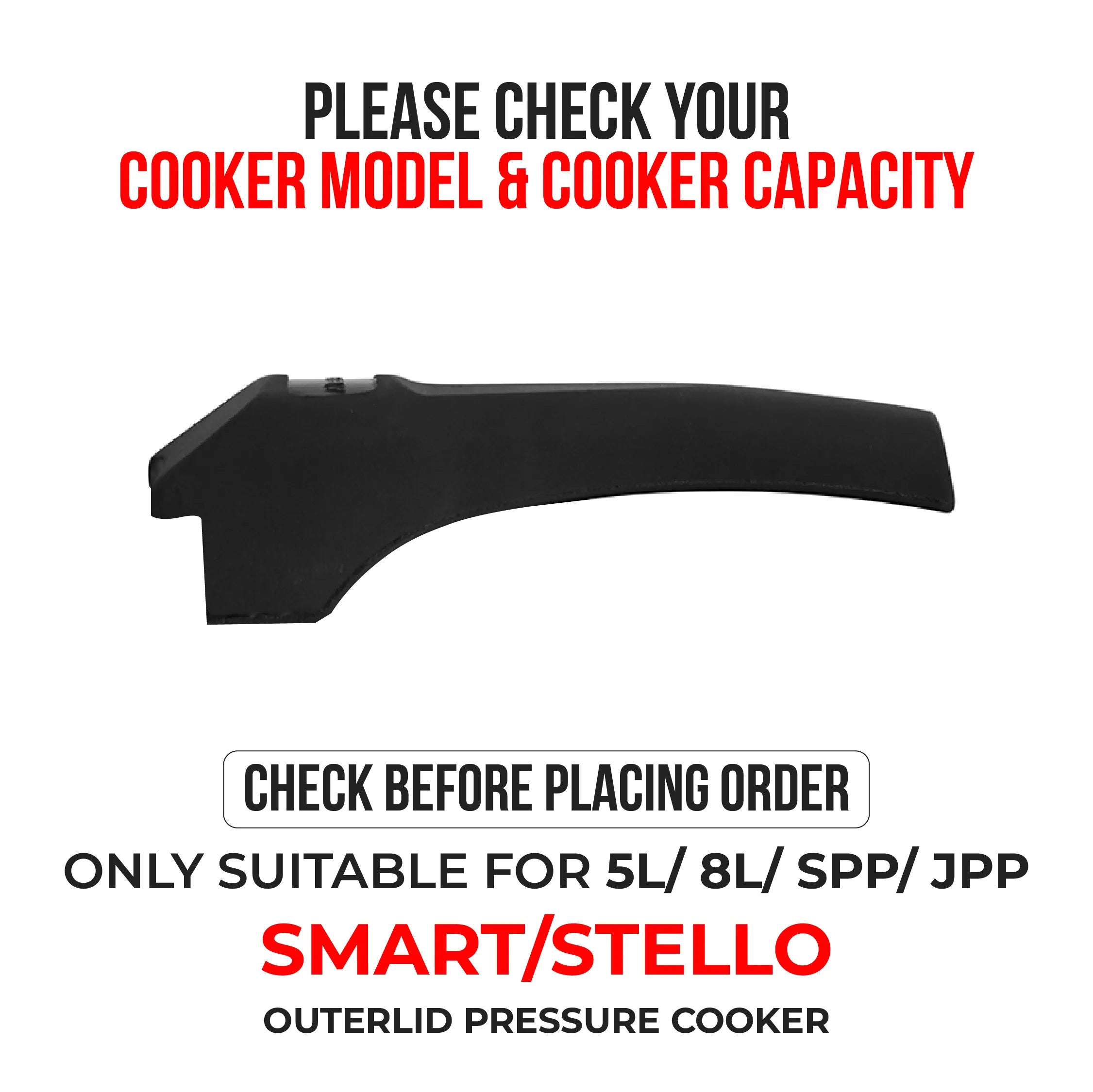 Handle Lid Big SS Smart - Master