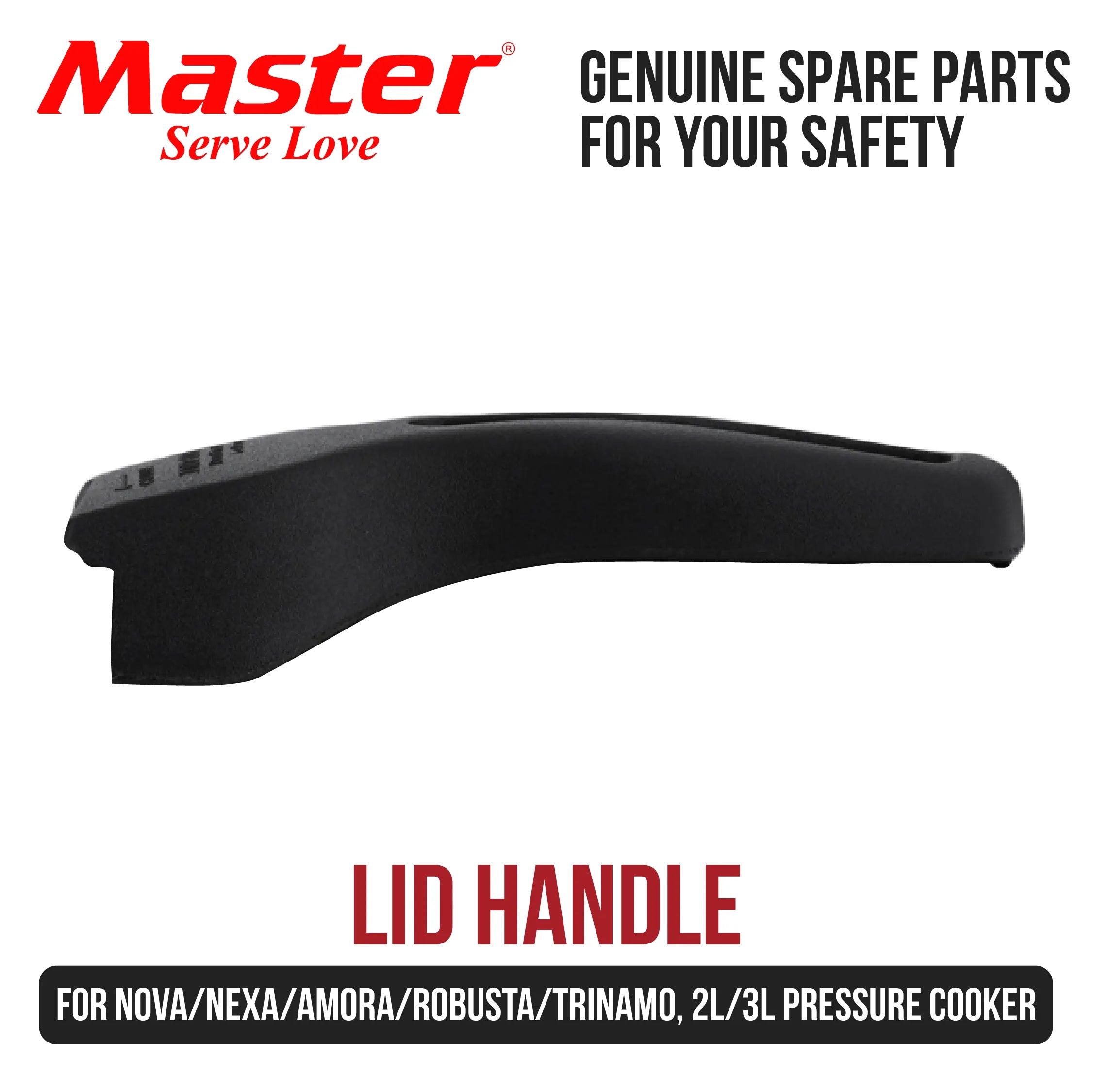 Handle Lid Small SS Premium - Master