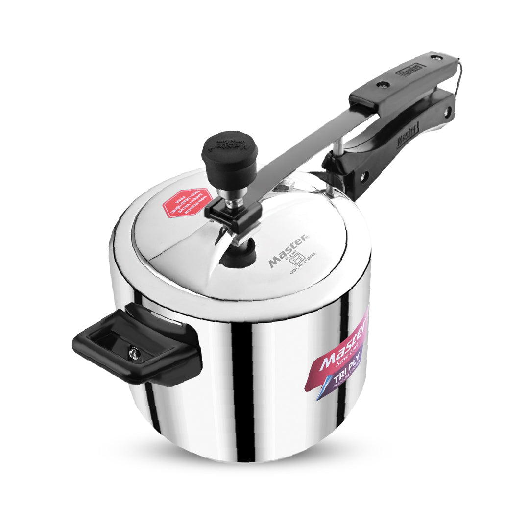 Ferrox 3L Triply Inner Lid Pressure Cooker - Induction Base