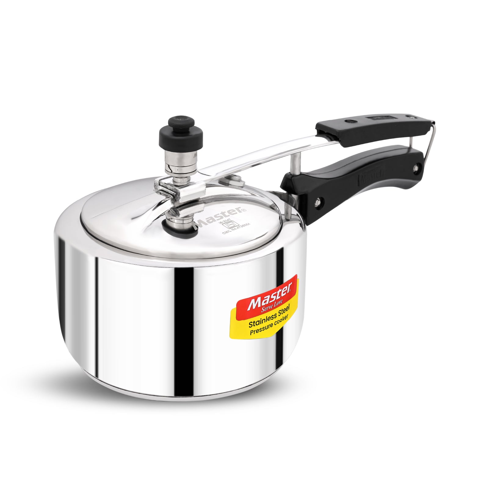 Gloria 2L Stainless Steel Inner Lid Pressure Cooker Induction Base