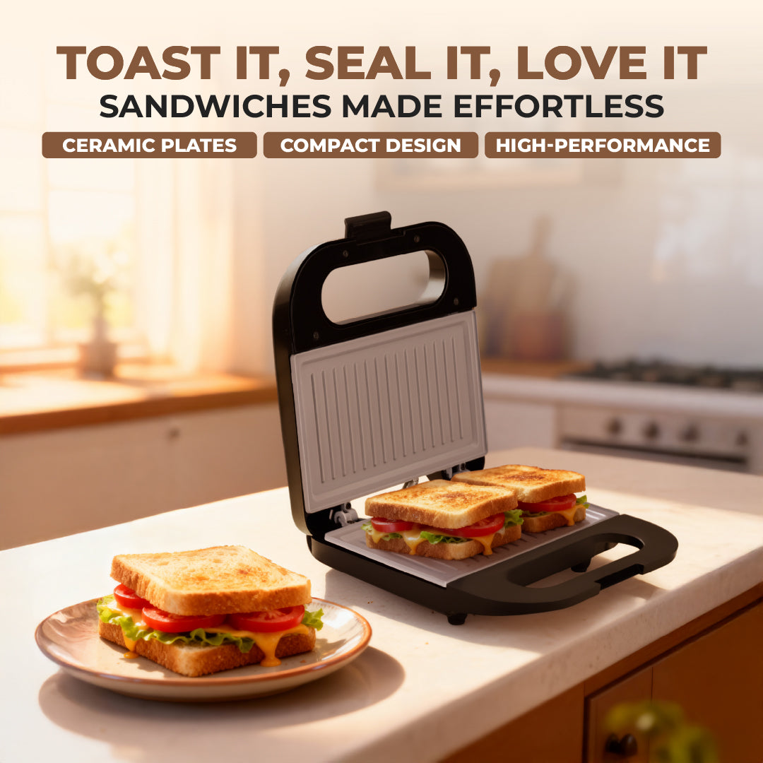 Nesto+ Grill Sandwich Maker & Toaster