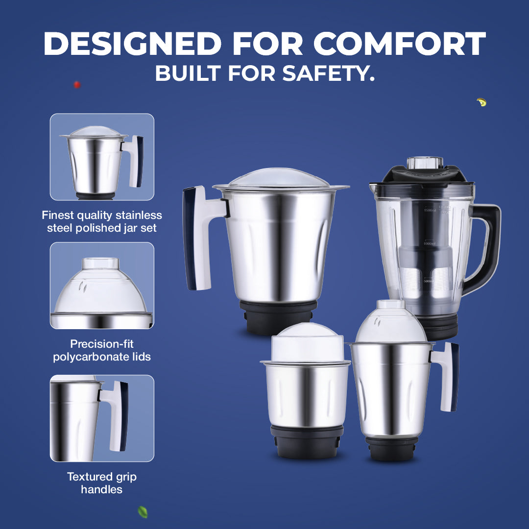 Vitamix 750 W Mixer Grinder with 4 Jars - Master