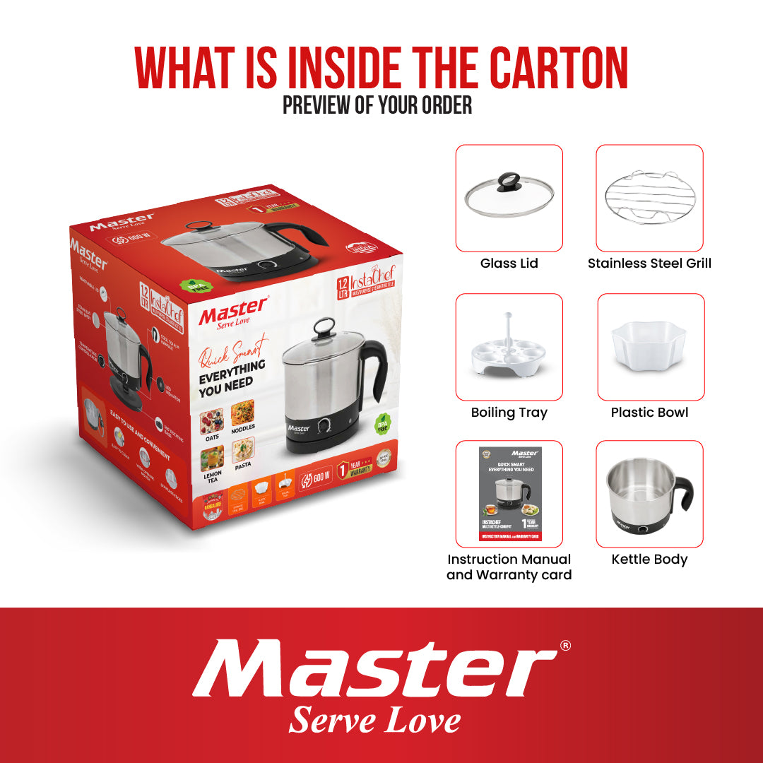 Insta Chef Multipurpose Cookpot Kettle
