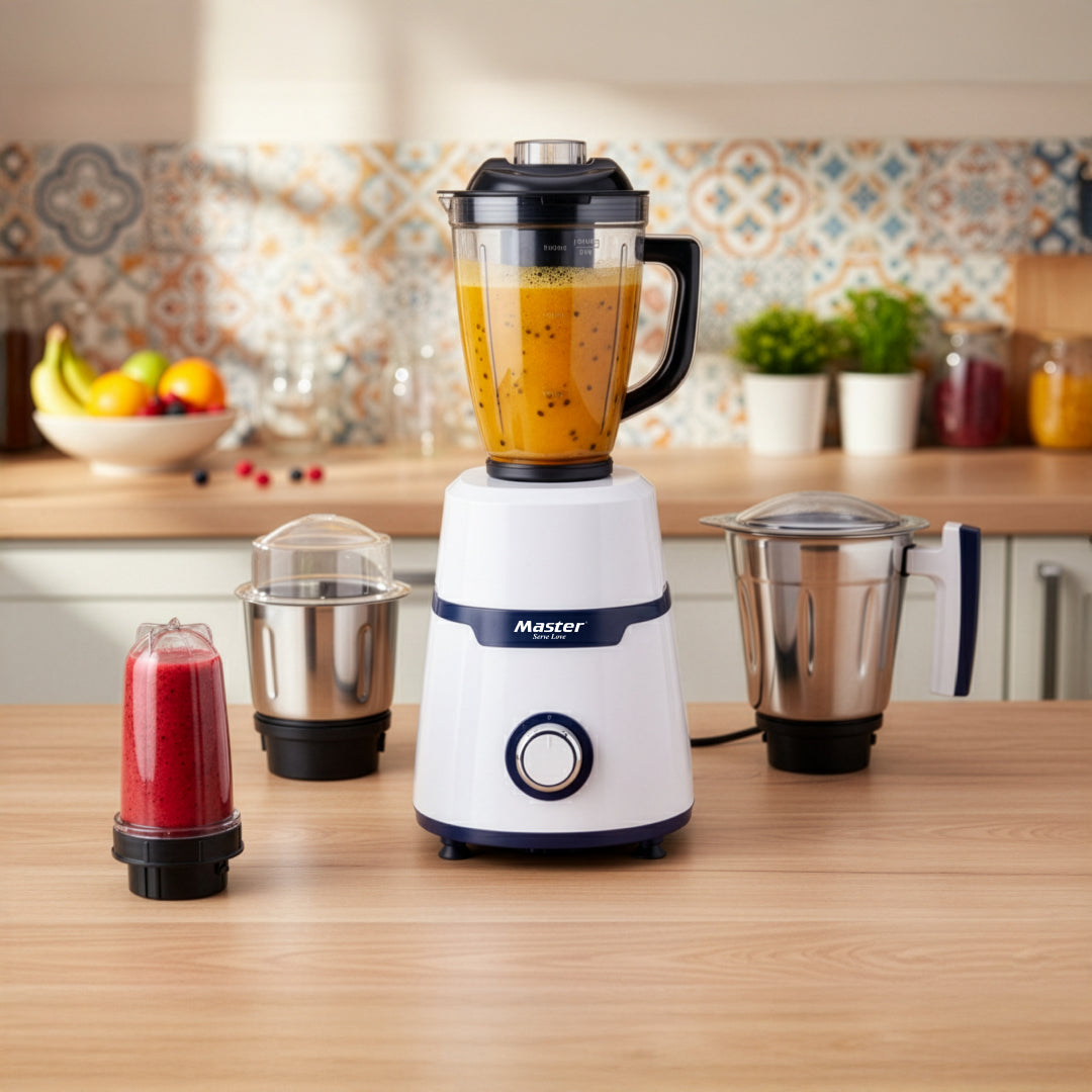 Vitamax PRO 750 W Mixer Grinder with 4 Jars - Master