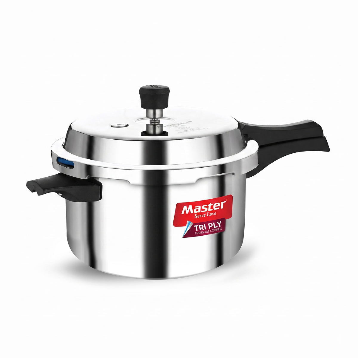 Triva Tri-Ply Wide Body Outer Lid Pressure Cooker – 5 L