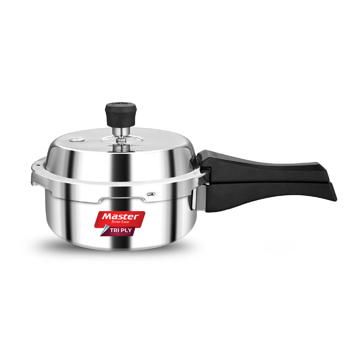 Triva Tri-Ply Wide Body Outer Lid Pressure Cooker – 2 L