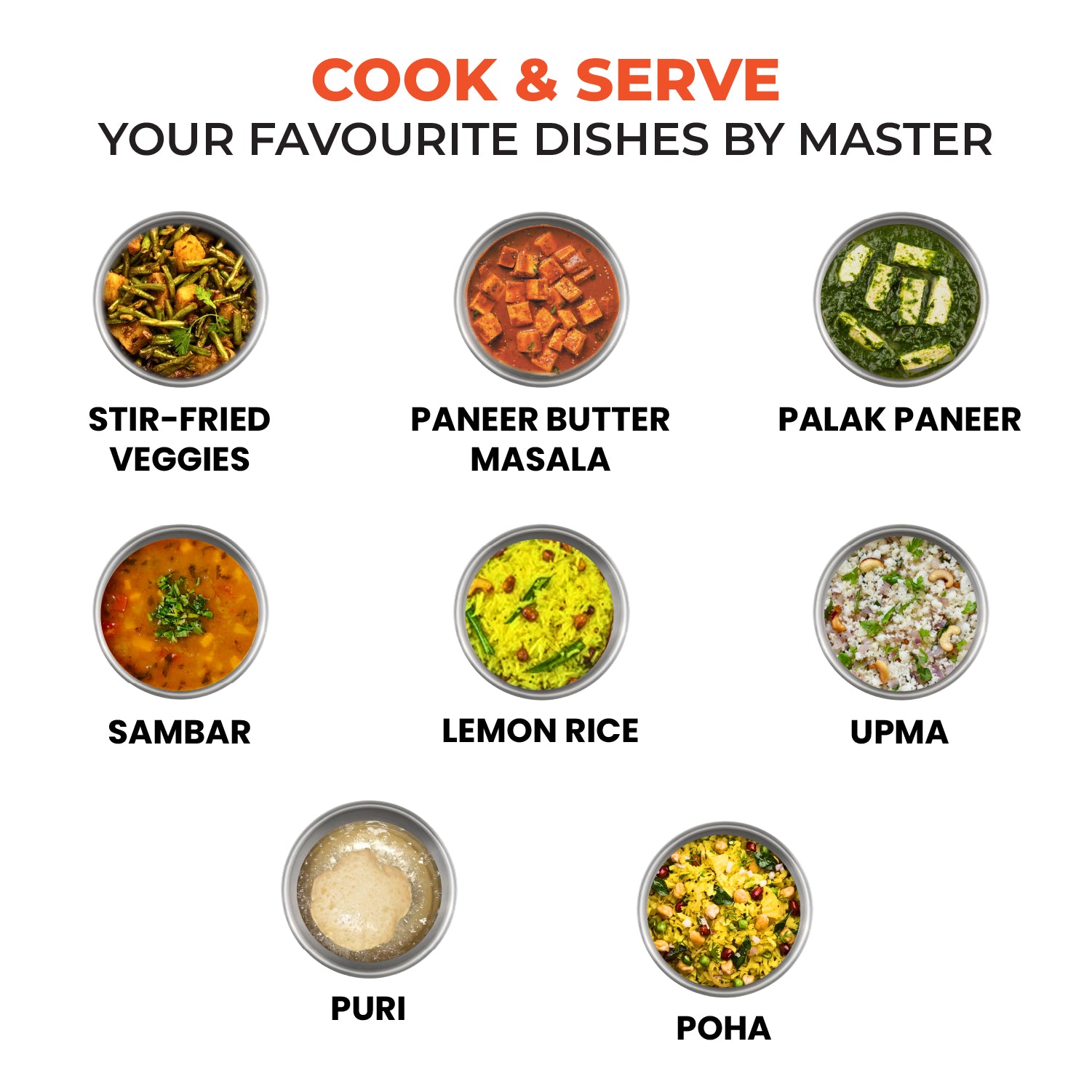 Titan Triply Taasla 18cm + 20cm + 22cm + 24cm + 26cm (5 pcs Set)