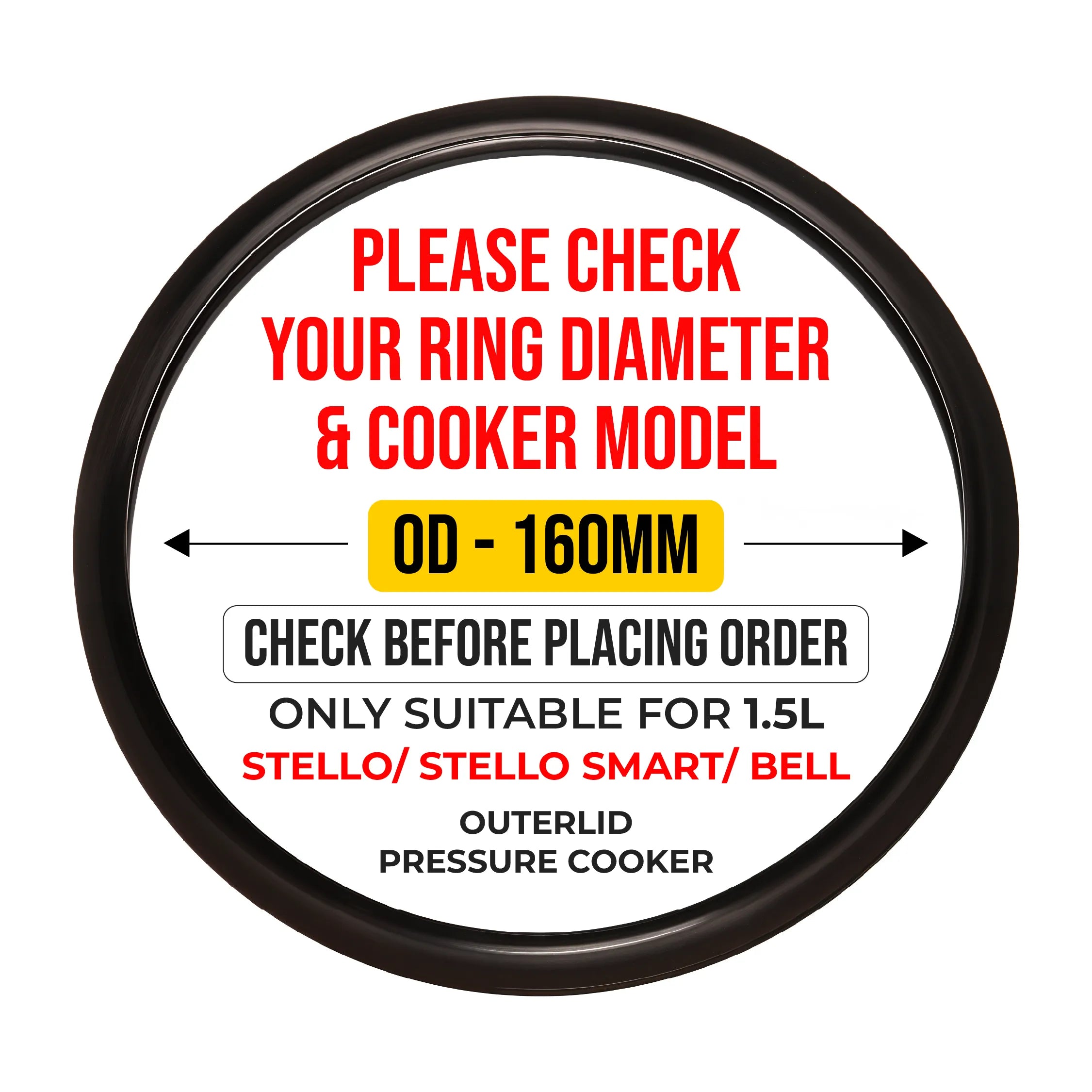 Gasket SS Black Mini - Master