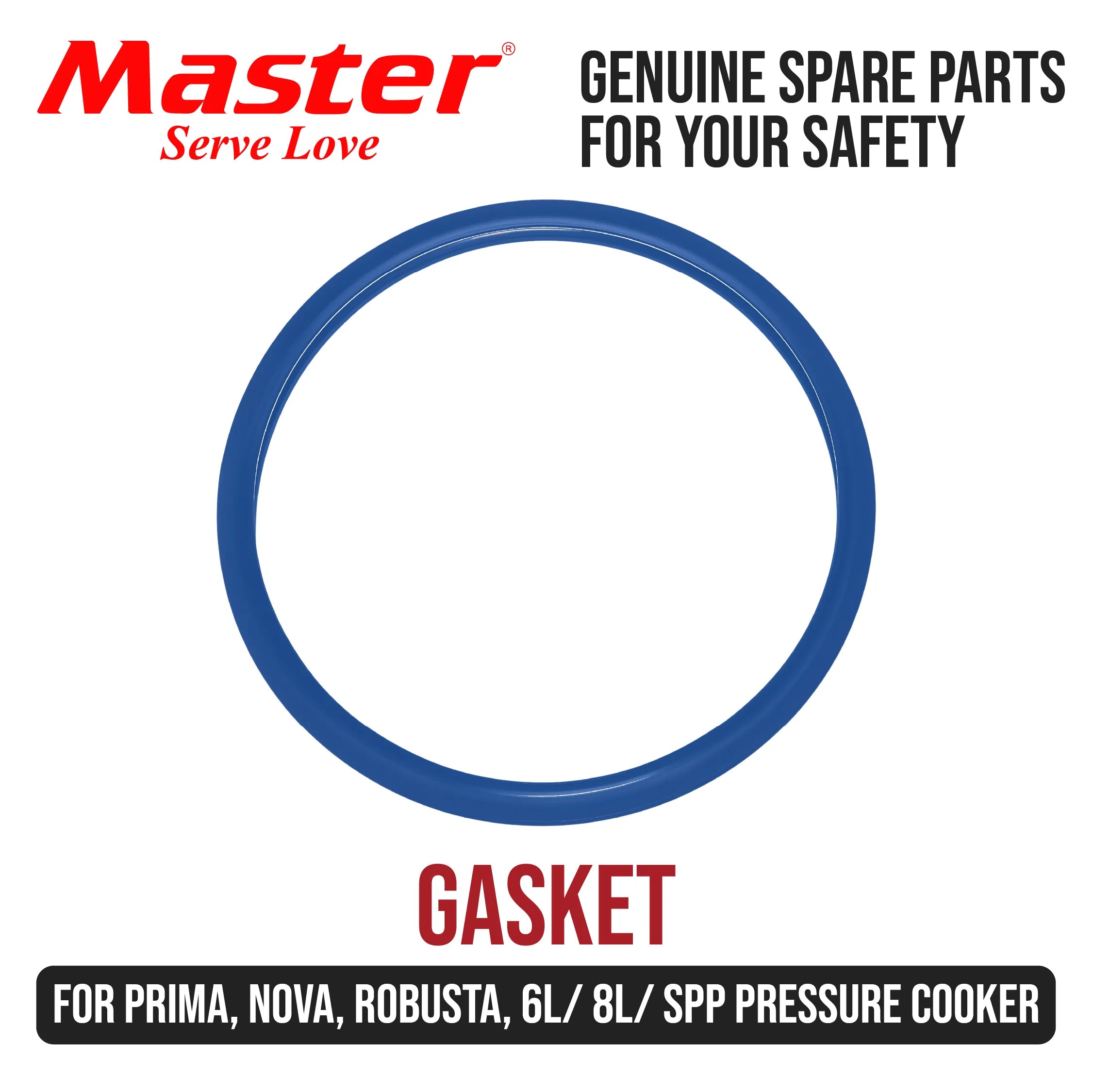 Gasket Silicone Medium Prima - Master