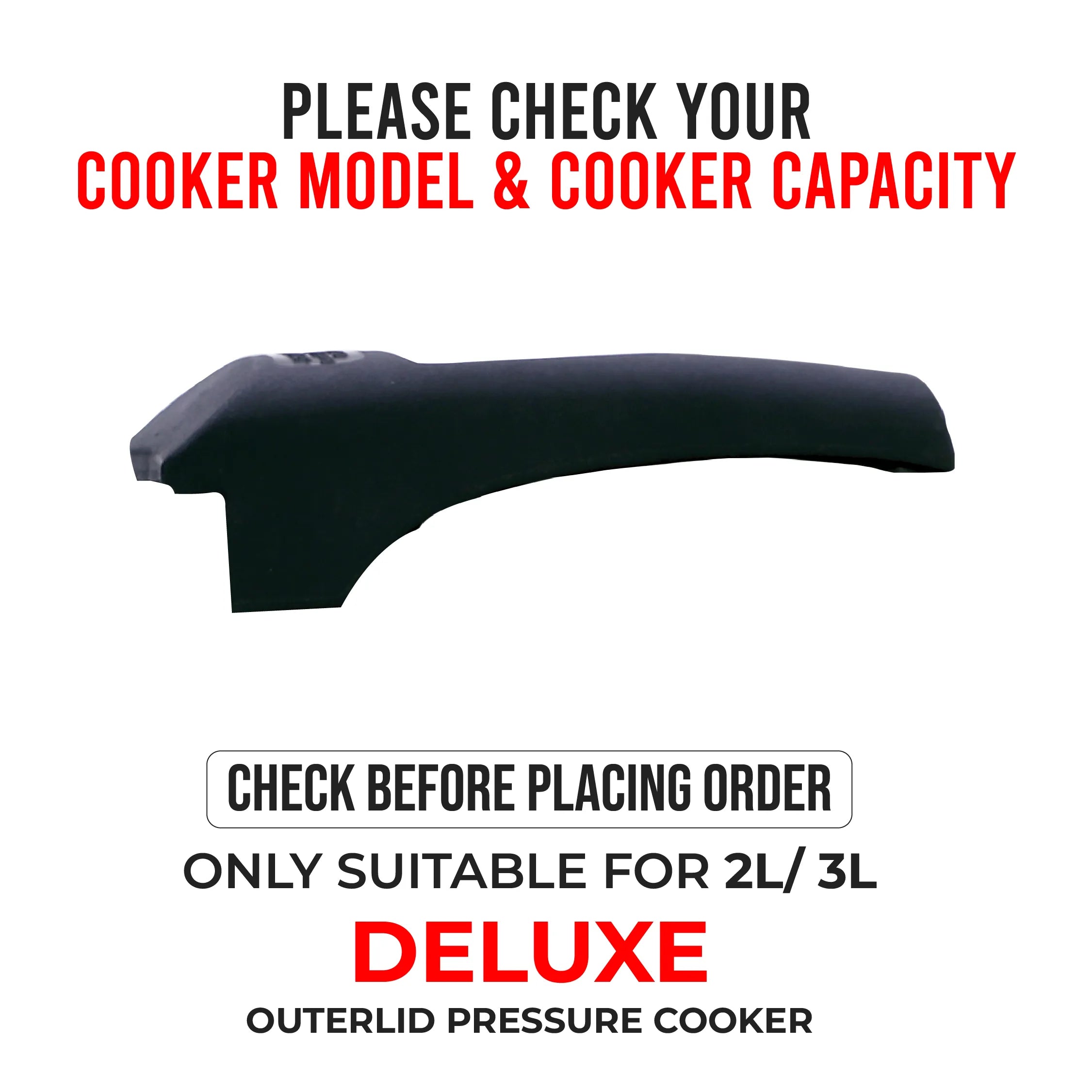 Handle Lid Small Deluxe Old - Master