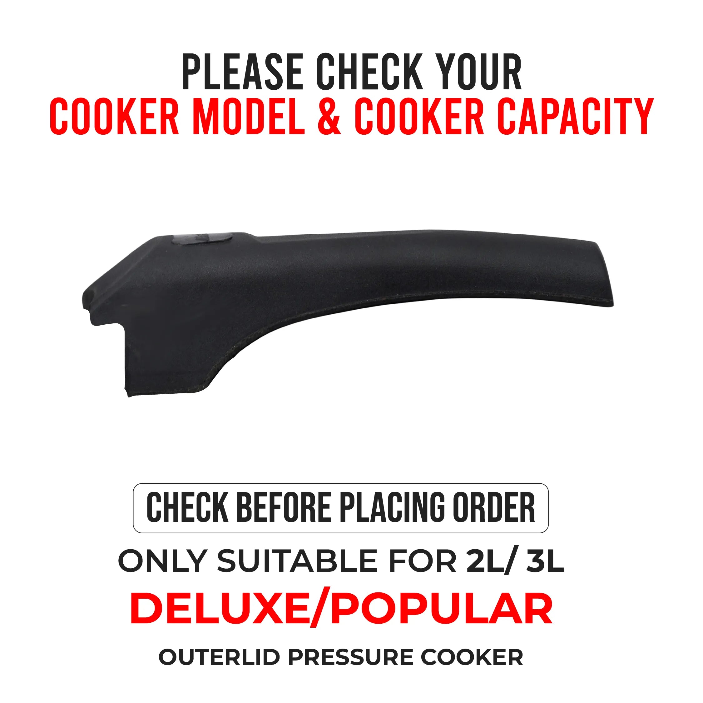 Handle Lid Small Deluxe/ Popular - Master