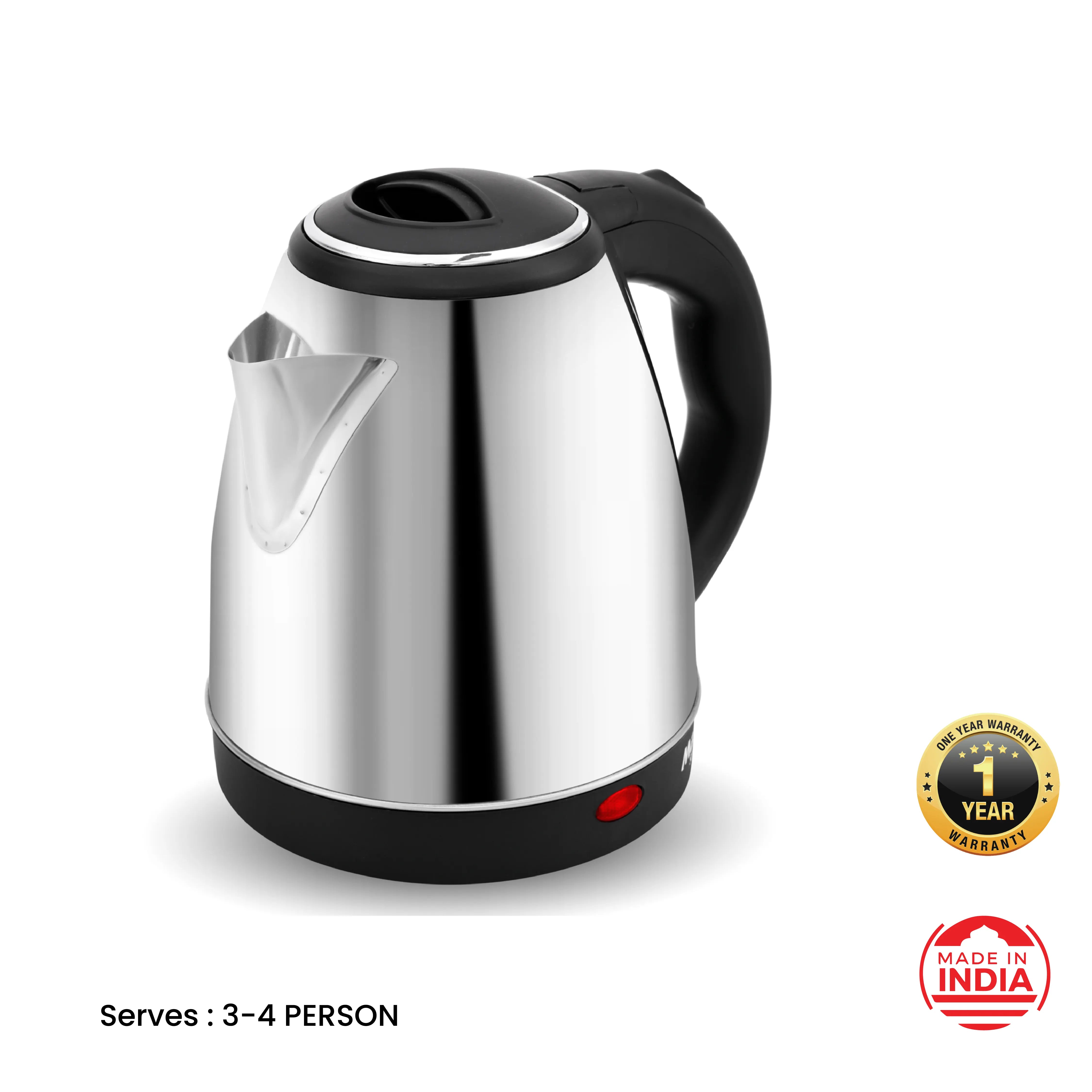 Hydropot 1.5 Litres Stainless Steel Kettle - Master