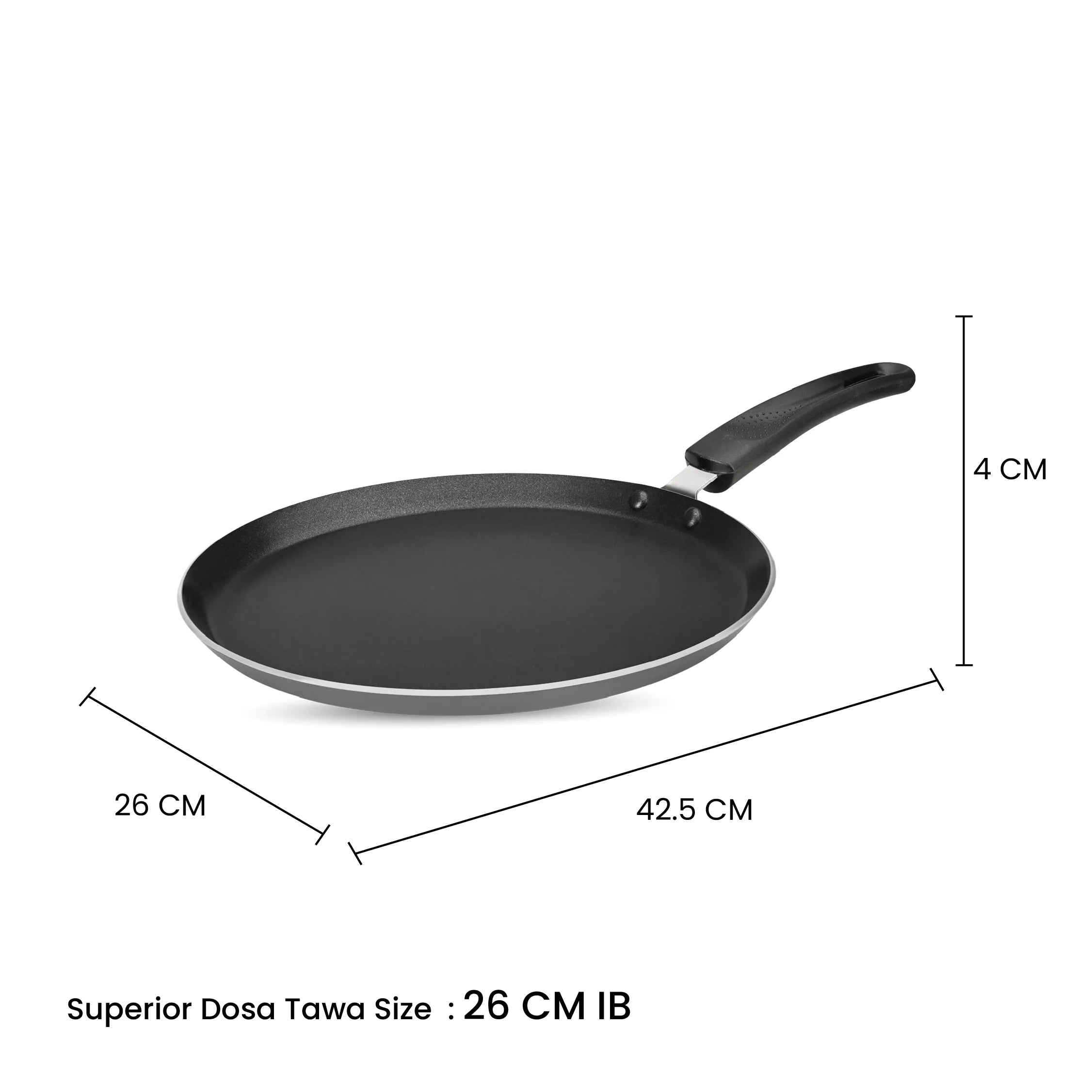 Superior 26cm Dosa Tawa - Induction Base - Master