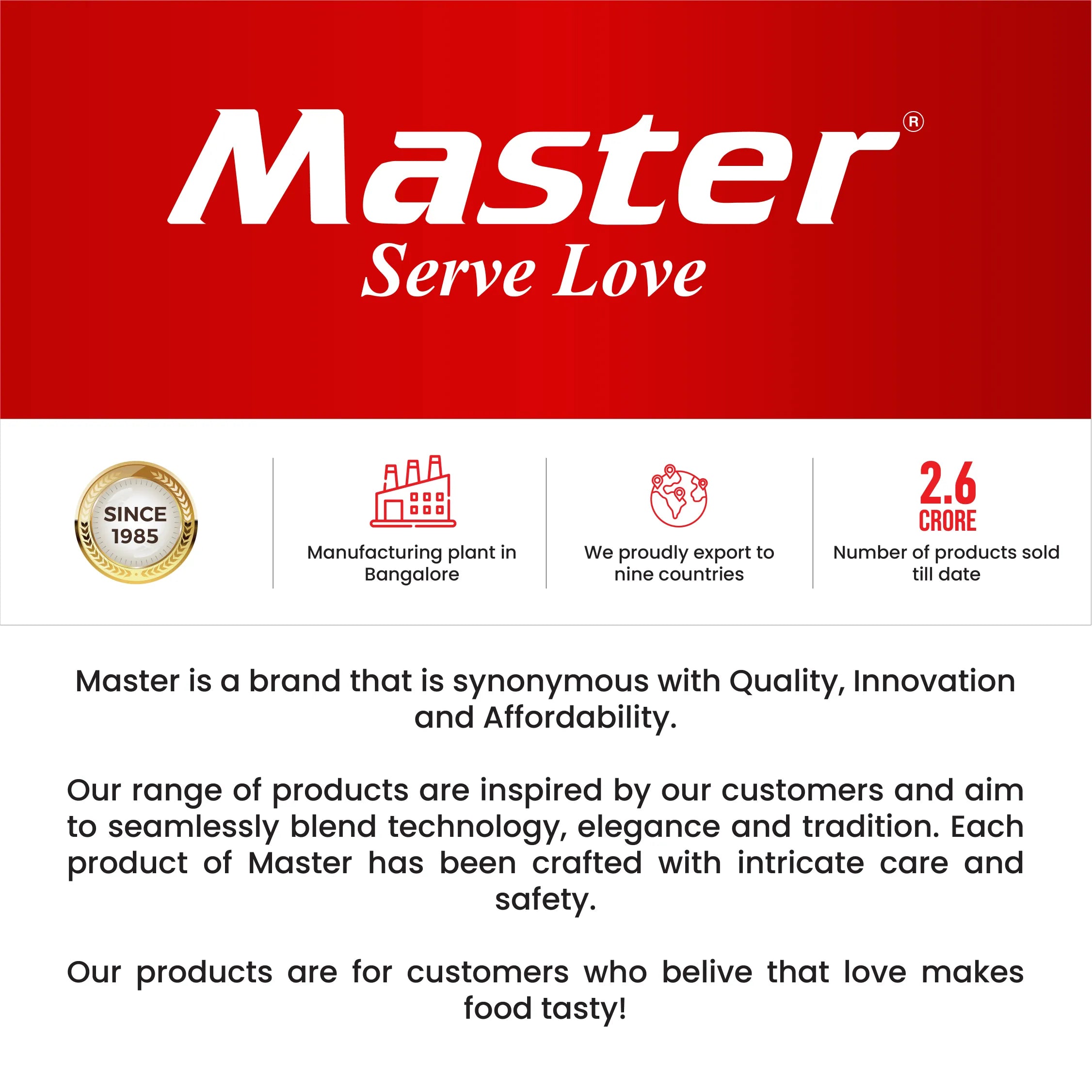 Superior 26cm Dosa Tawa - Induction Base - Master