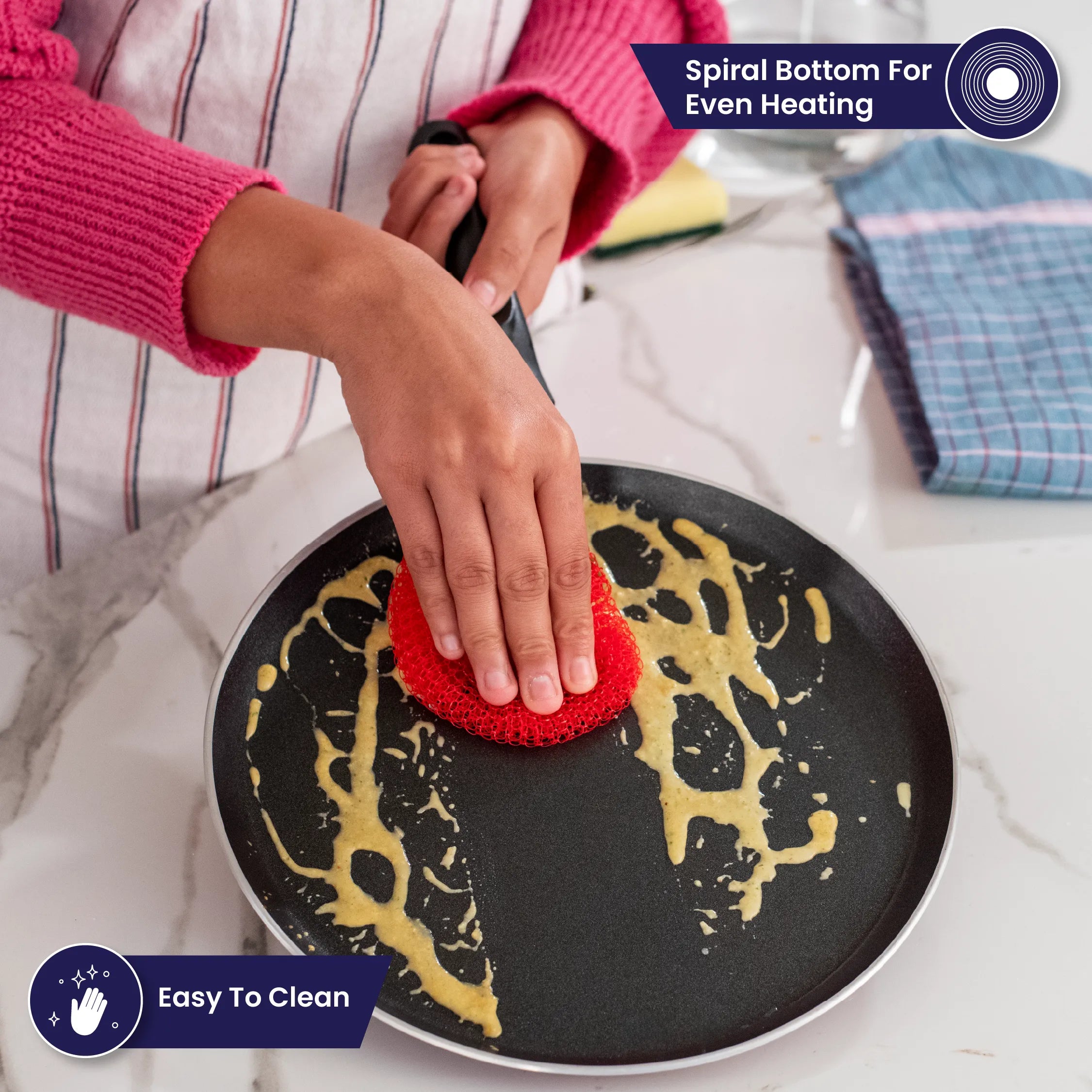 Superior 28cm Dosa Tawa - Induction Base - Master