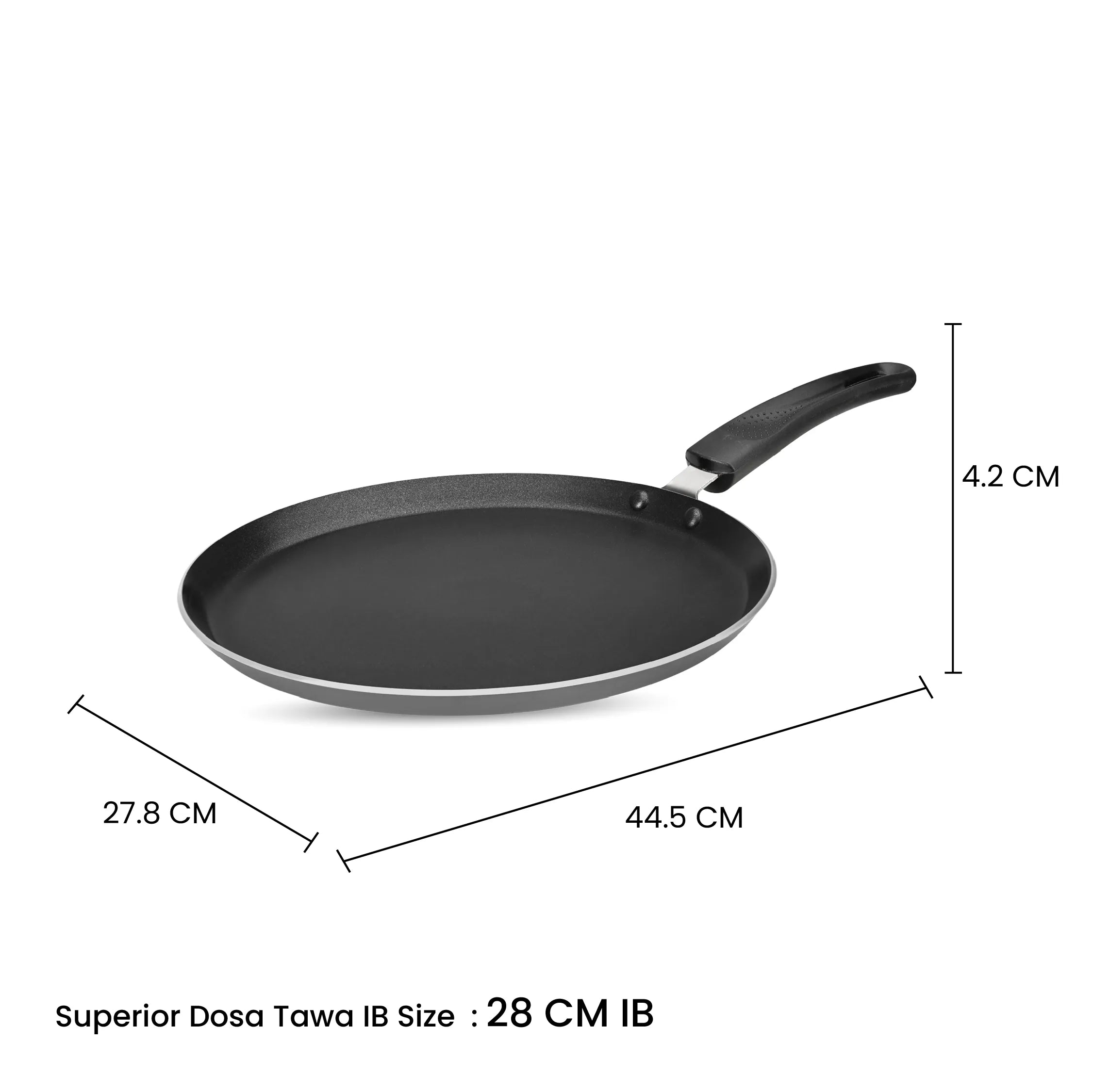 Superior 28cm Dosa Tawa - Induction Base - Master