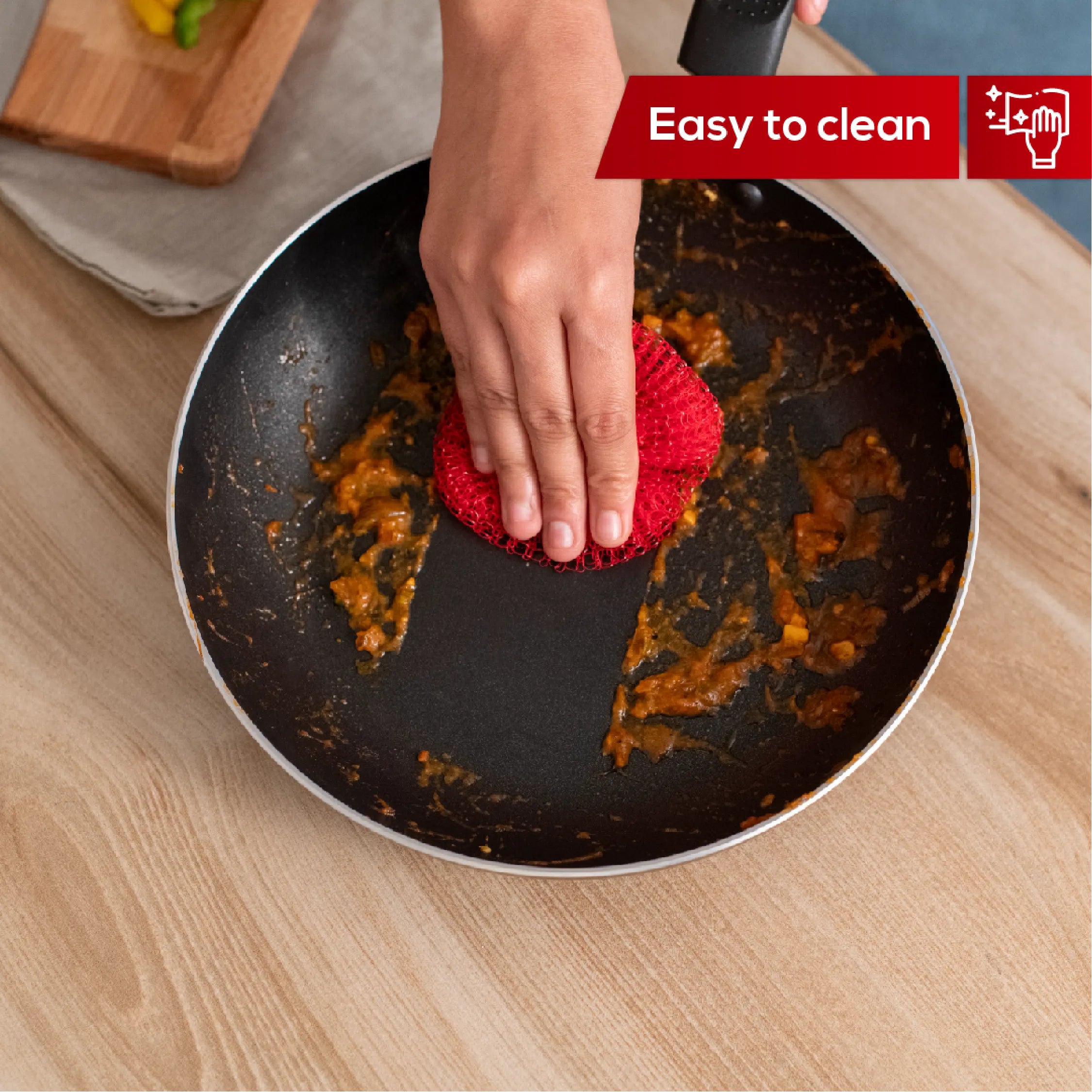 Superior 24cm Fry Pan With Glass lid - Induction Base - Master