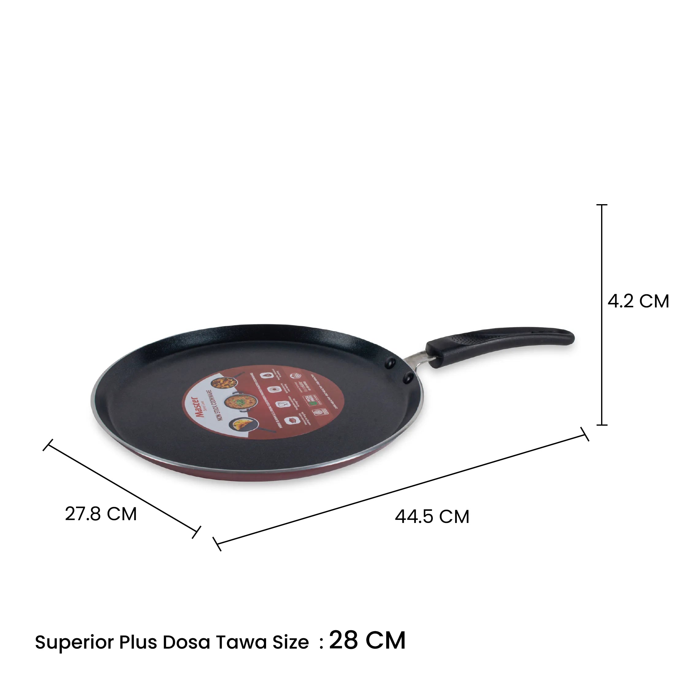 Superior Plus 28cm Dosa Tawa - Master