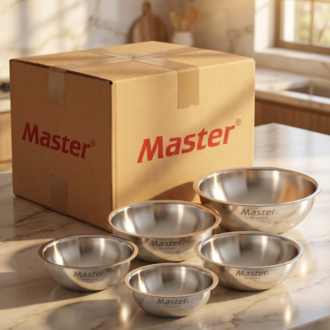 Titan Triply Taasla 18cm + 20cm + 22cm + 24cm + 26cm (5 pcs Set) - Master
