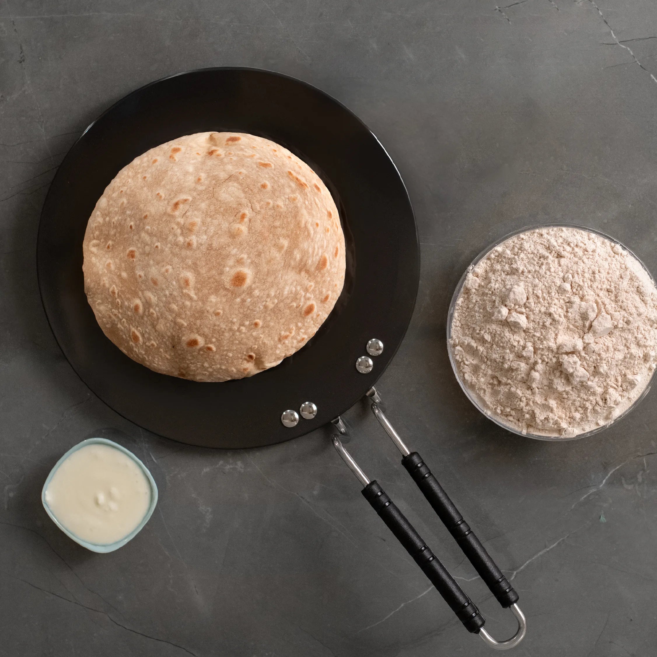 Endura Hard Anodized Roti Tawa 23cm - Master