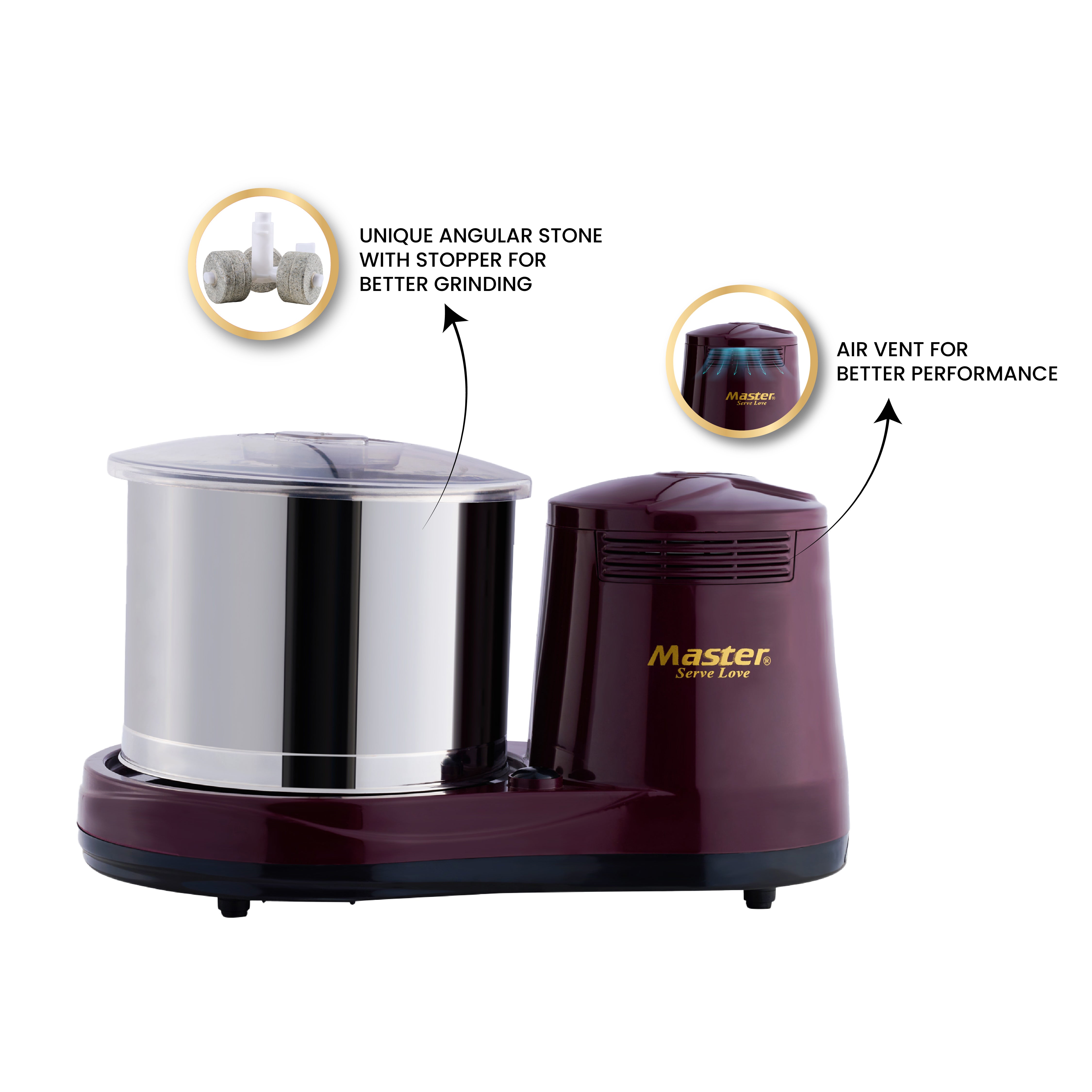 Ultima Table Top Wet Grinder - 2L - Master