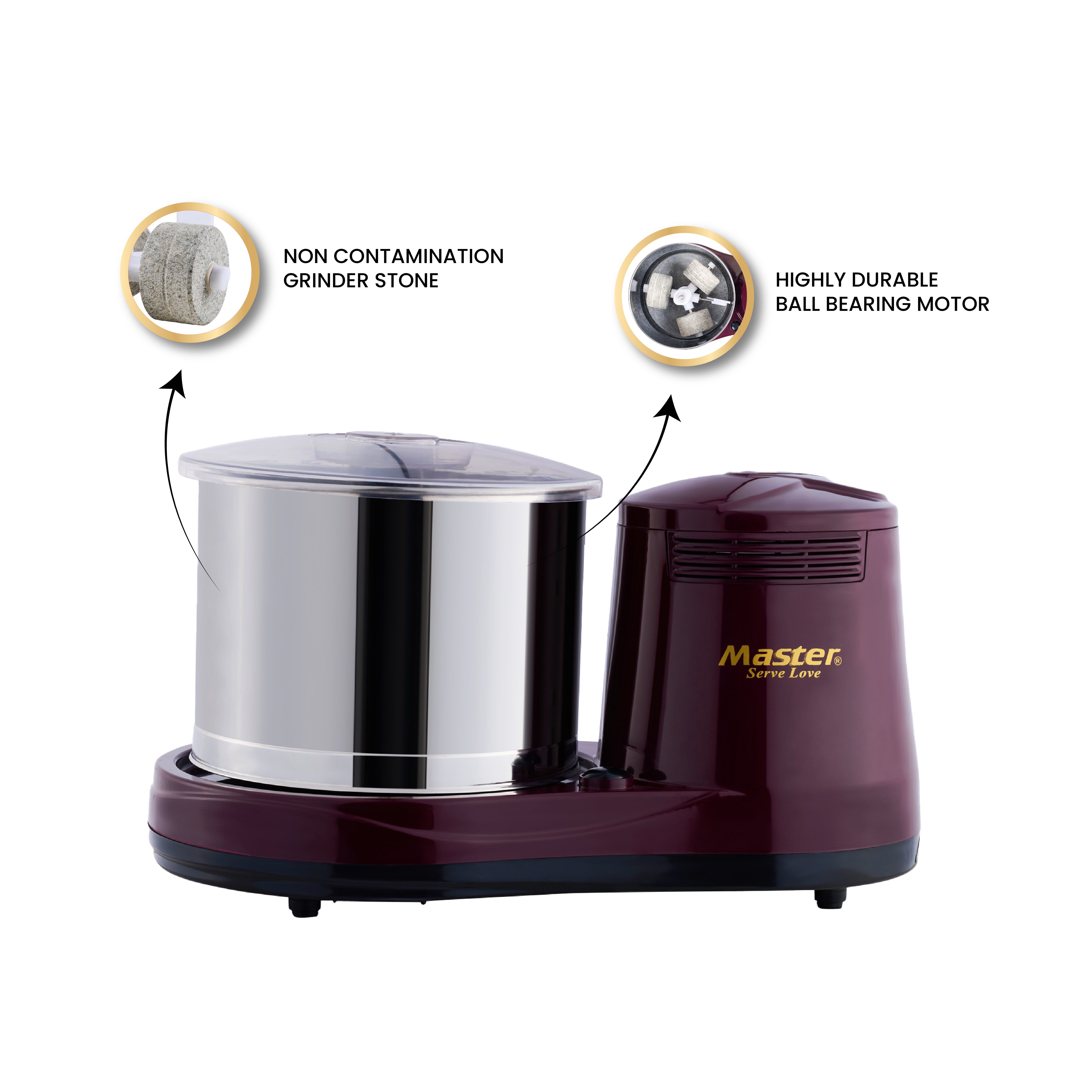 Ultima Table Top Wet Grinder - 2L - Master