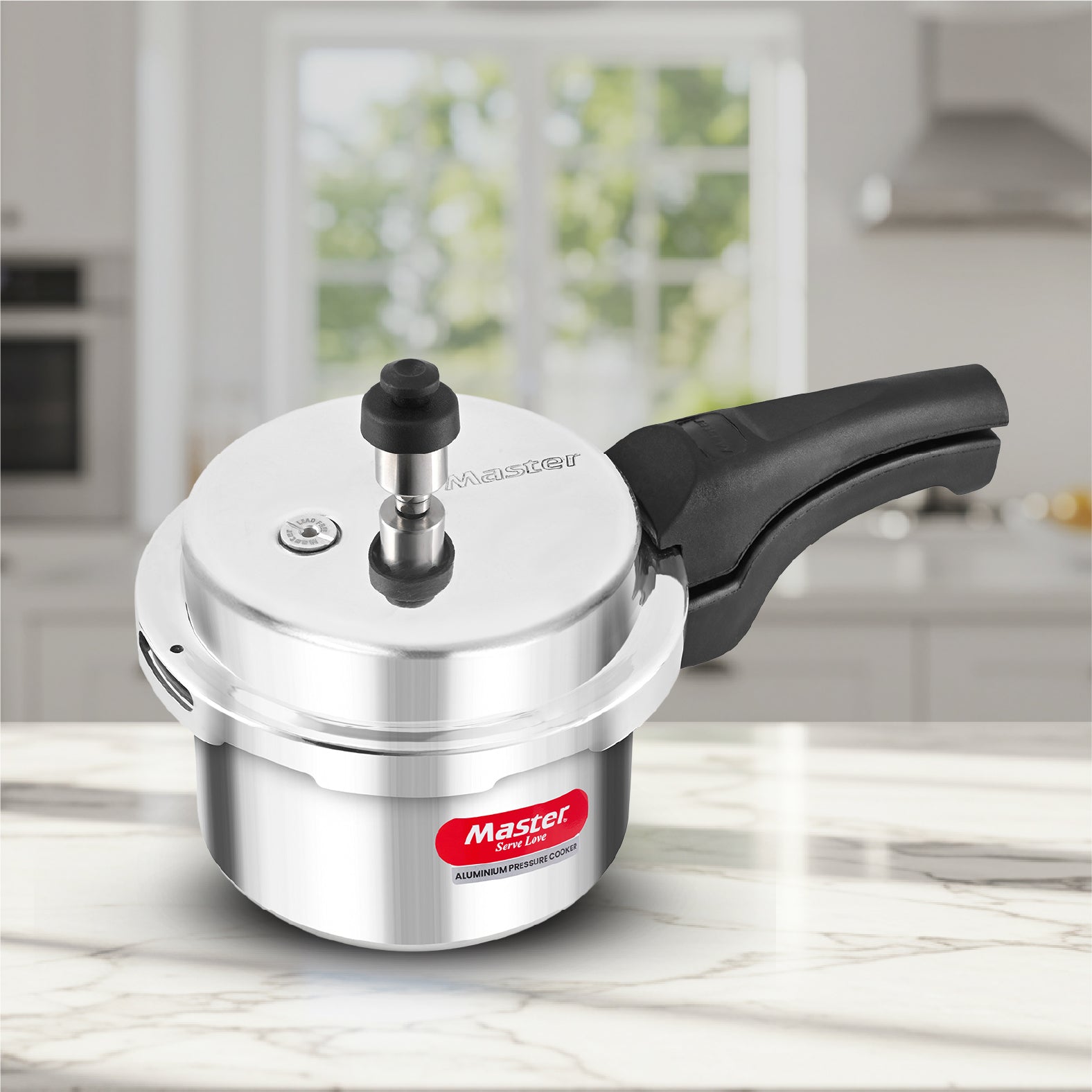 Deluxe 1.5L Aluminium Outer Lid - Heavy-Premium Pressure Cooker
