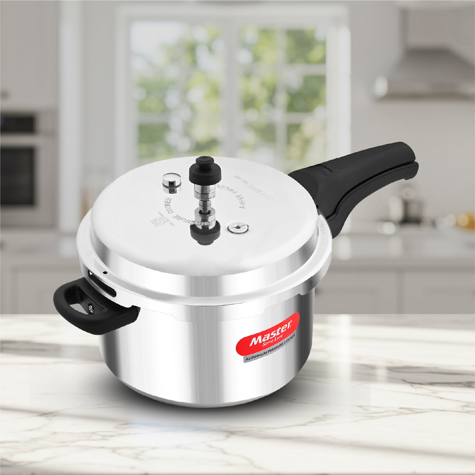 Deluxe 5L Aluminium Outer Lid - Heavy-Premium Pressure Cooker