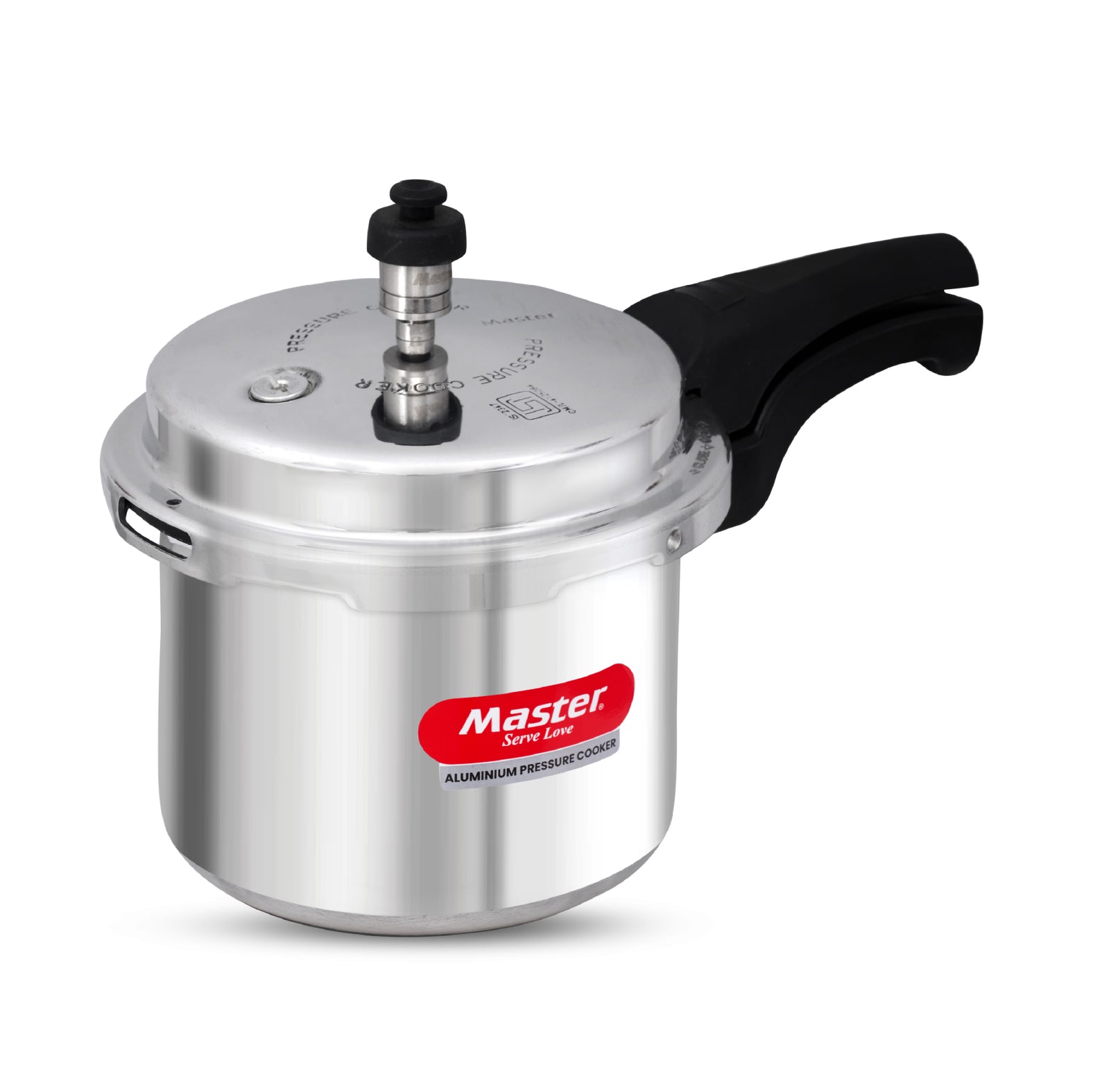 Popular 3L Aluminium Outer Lid Pressure Cooker - Induction Base - Master