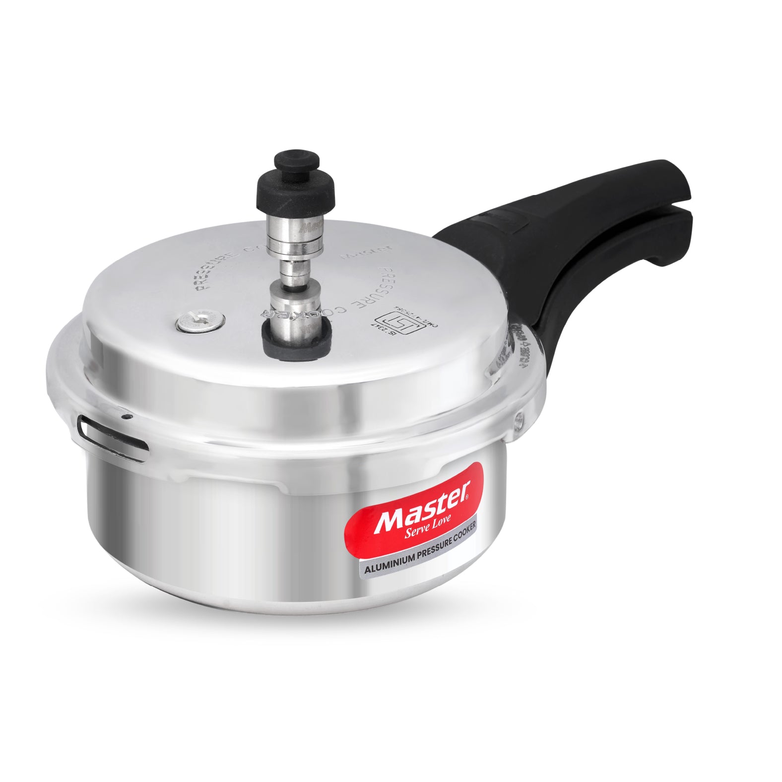 Popular 2L Aluminium Outer Lid Pressure Cooker - Induction Base - Master