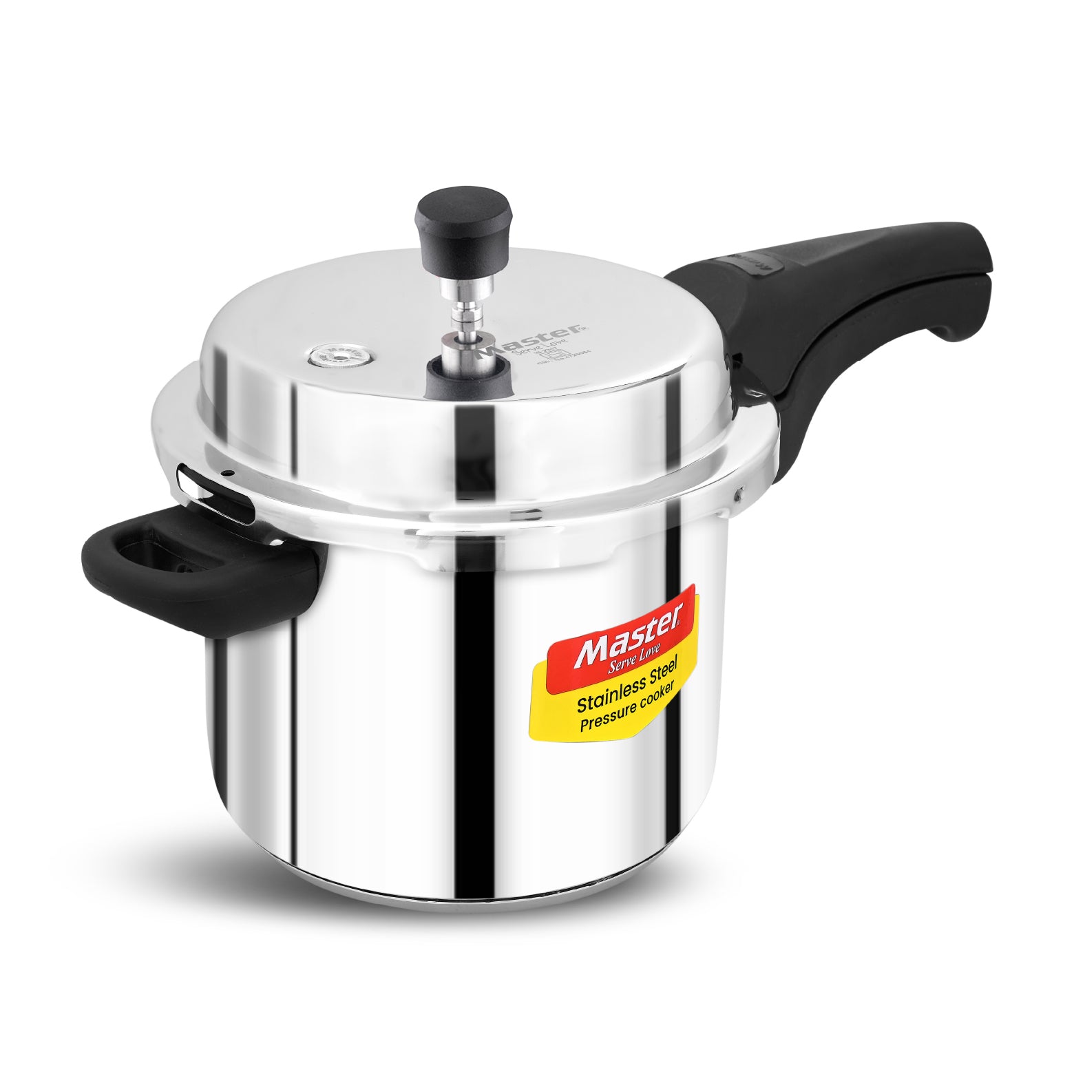 Smart 5L Stainless Steel Outer Lid Pressure Cooker - Induction Base