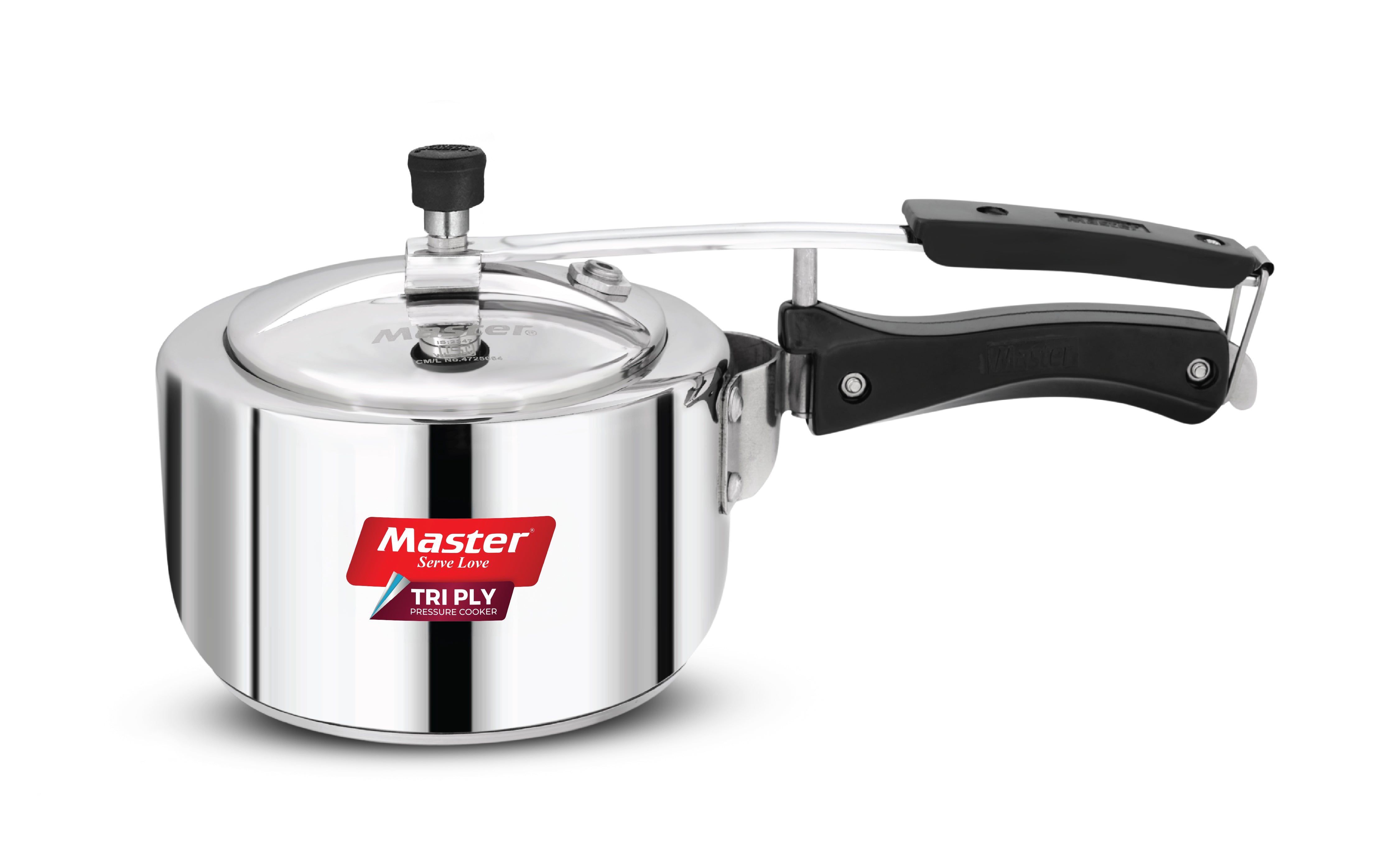 Ferrox 2L Triply Inner Lid Pressure Cooker - Induction Base