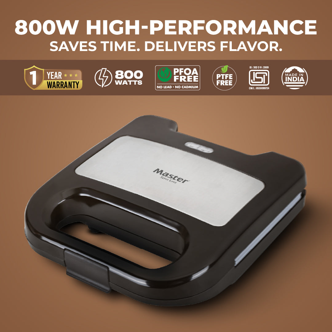 Nesto+ Grill Sandwich Maker & Toaster - Master