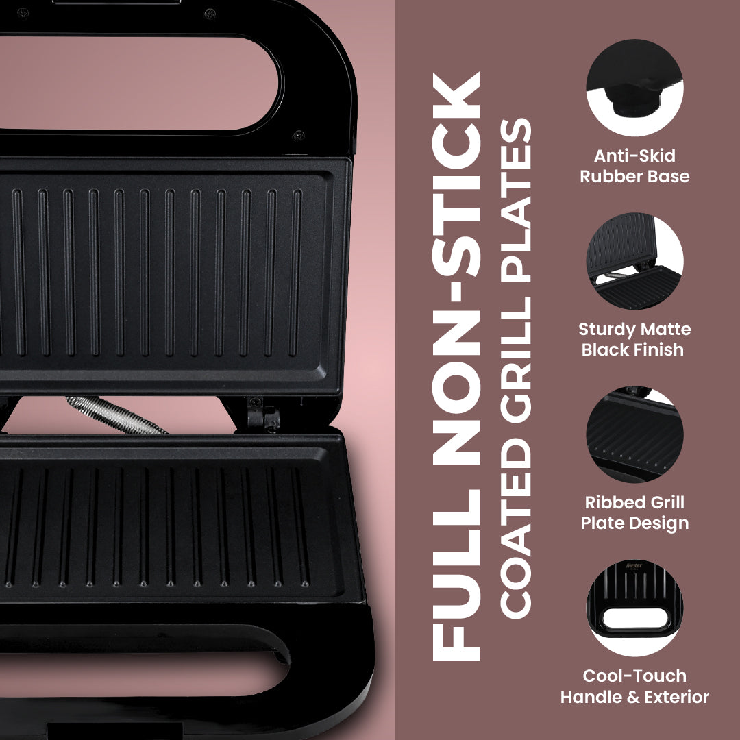 Nesto Grill Sandwich Maker & Toaster - Master