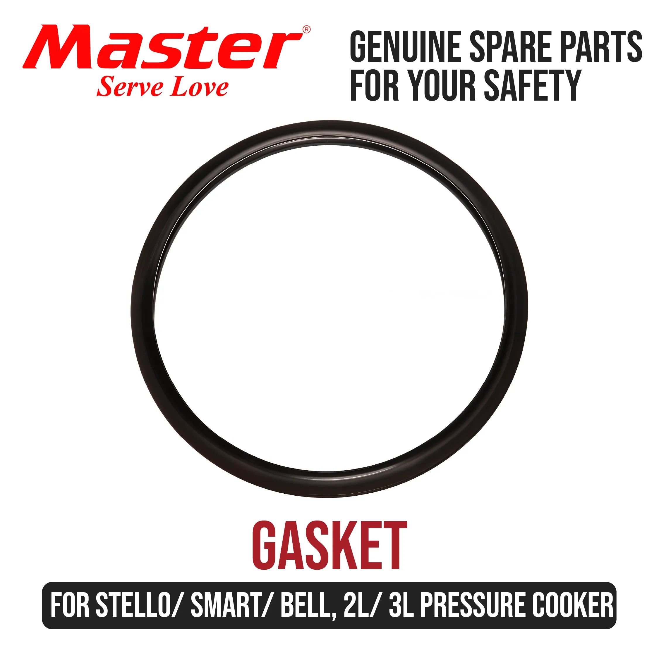 Gasket SS Black Small