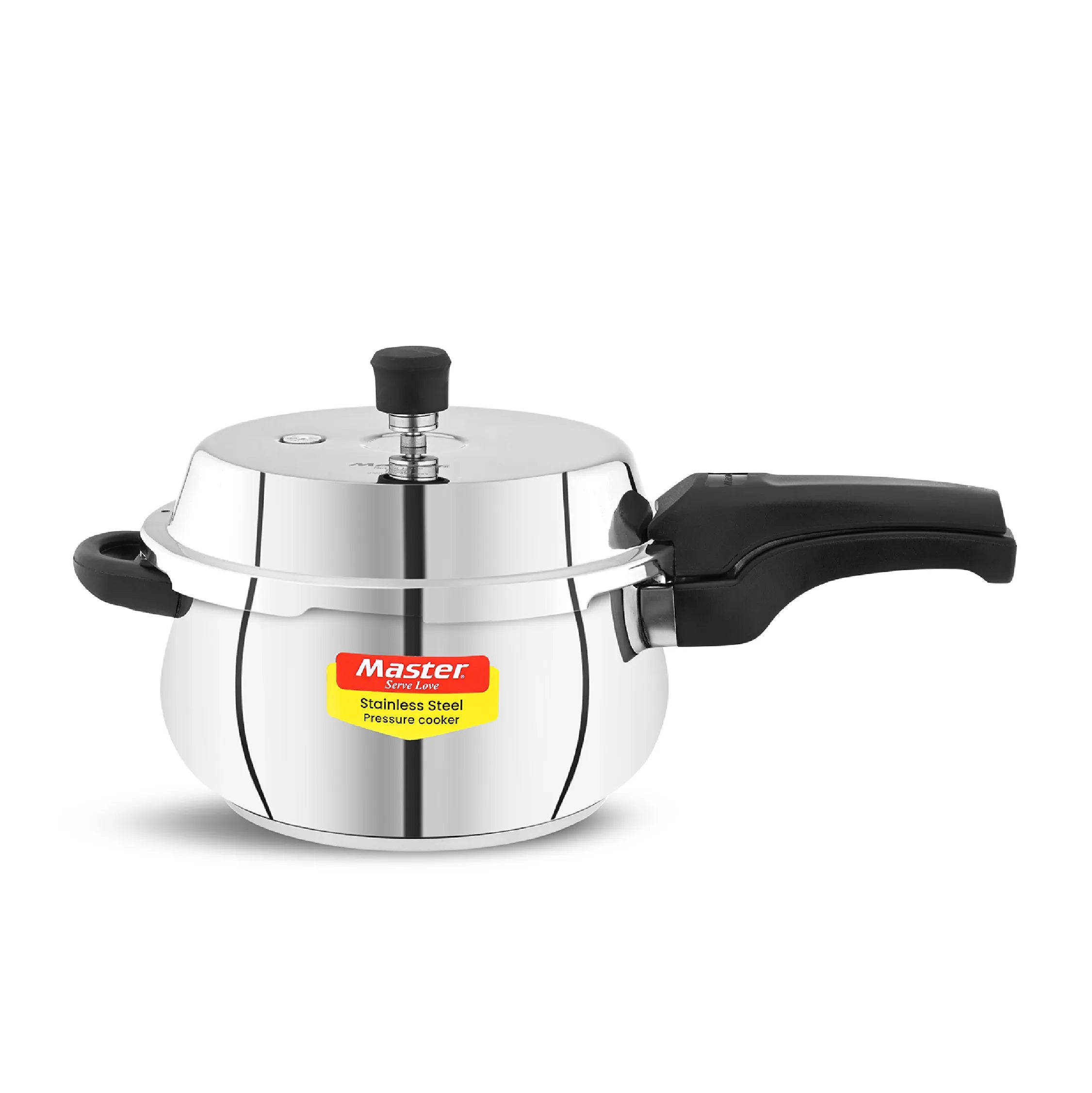 Nexa 5L Stainless Steel Outer Lid Handi Pressure Cooker - Induction Base