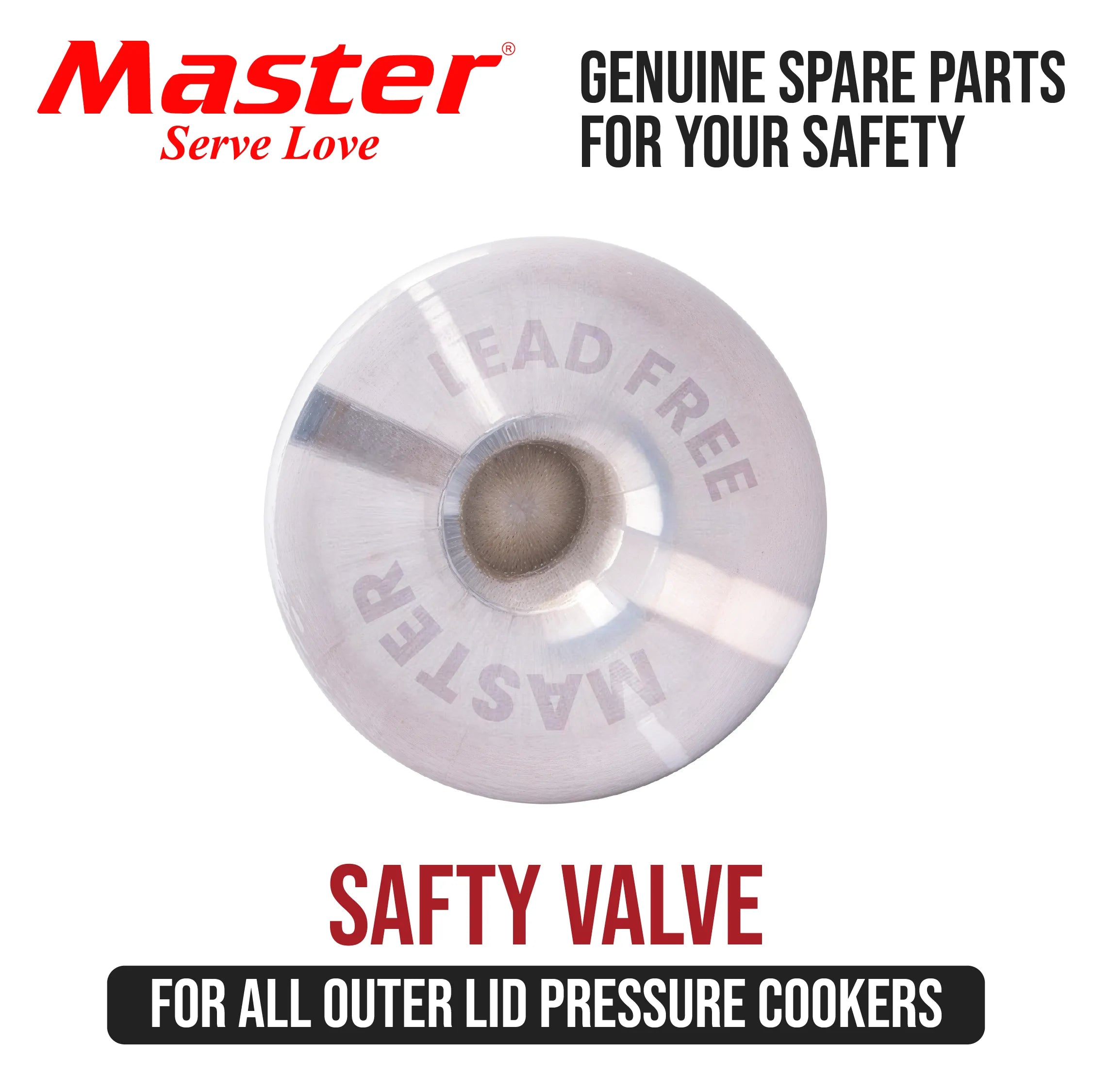 Lead Free Safety Valve Outer Lid