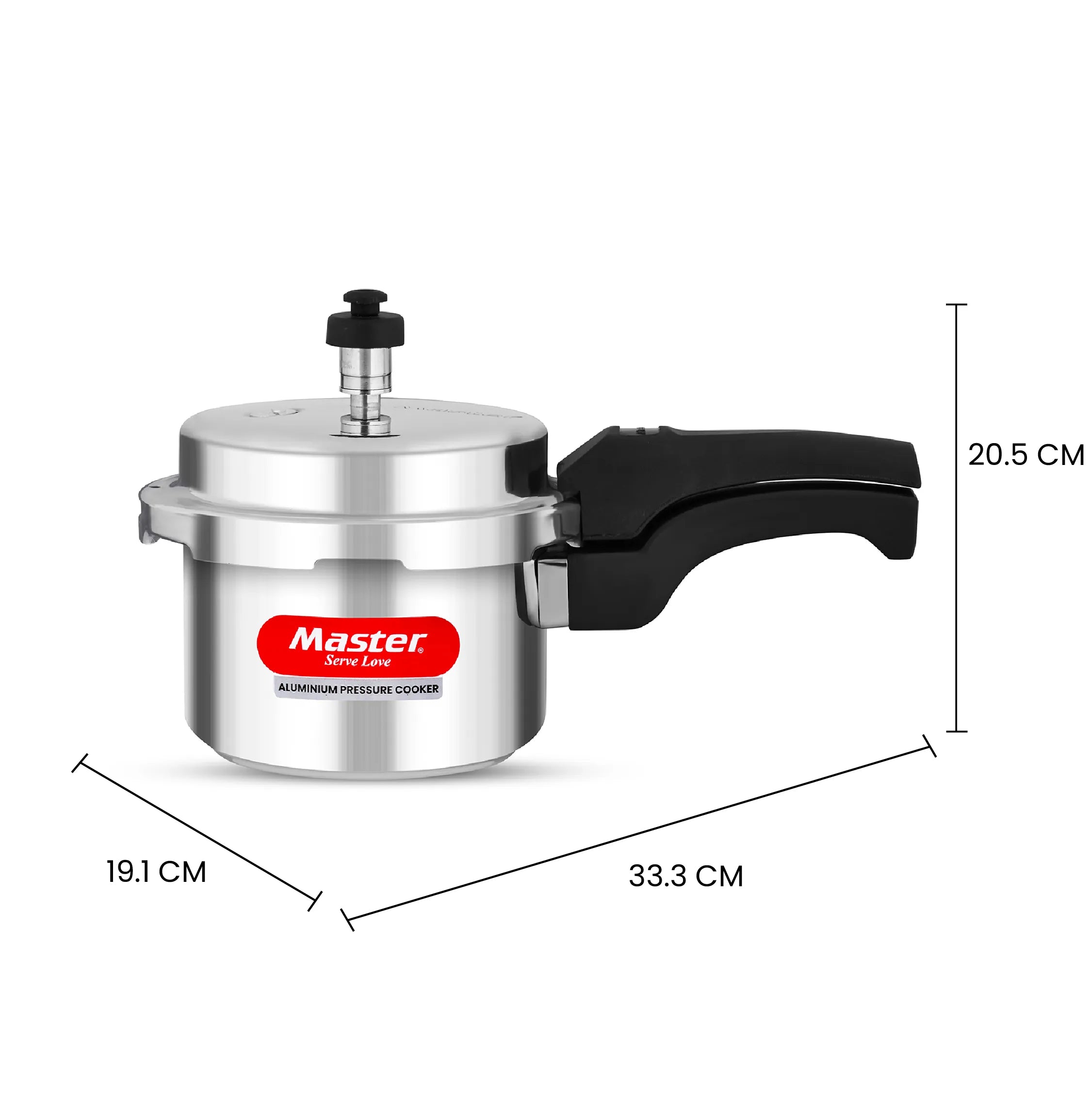 Deluxe 3L Aluminium Outer Lid - Heavy-Premium Pressure Cooker