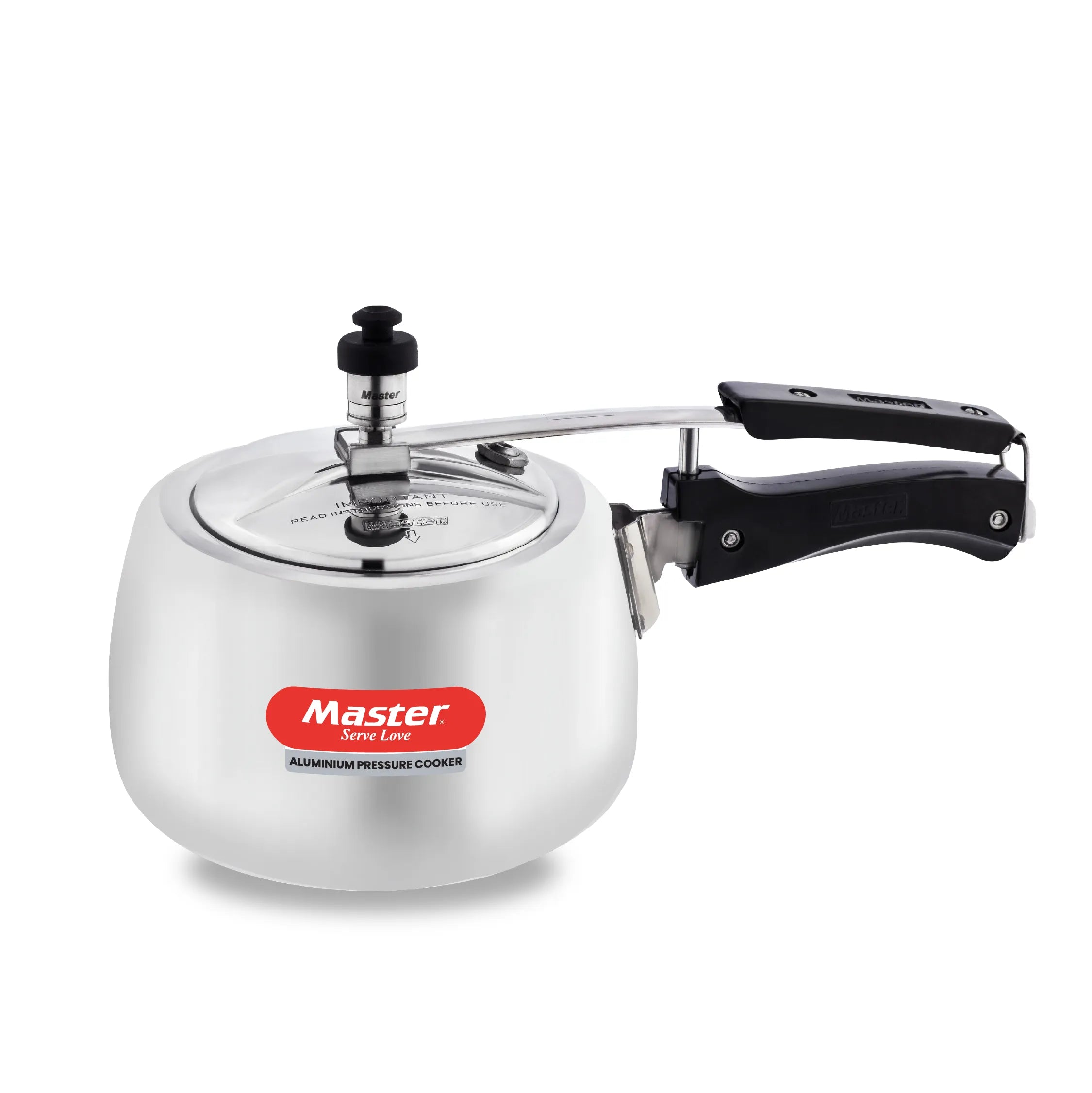 Marvella 3L Aluminium Inner Lid Pressure Cooker - Induction Base