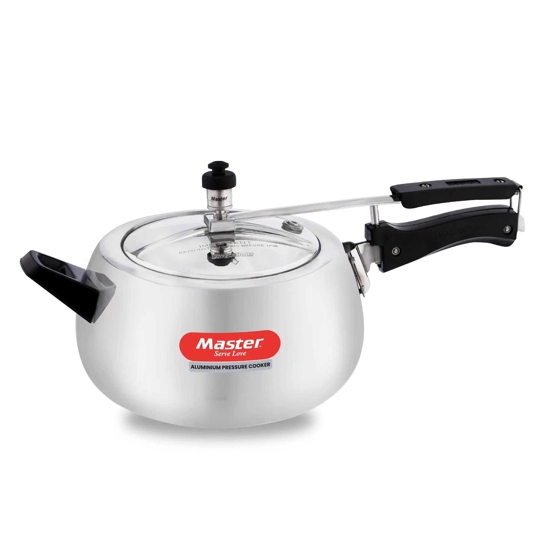 Marvella 5L Aluminium Inner Lid Pressure Cooker - Induction Base