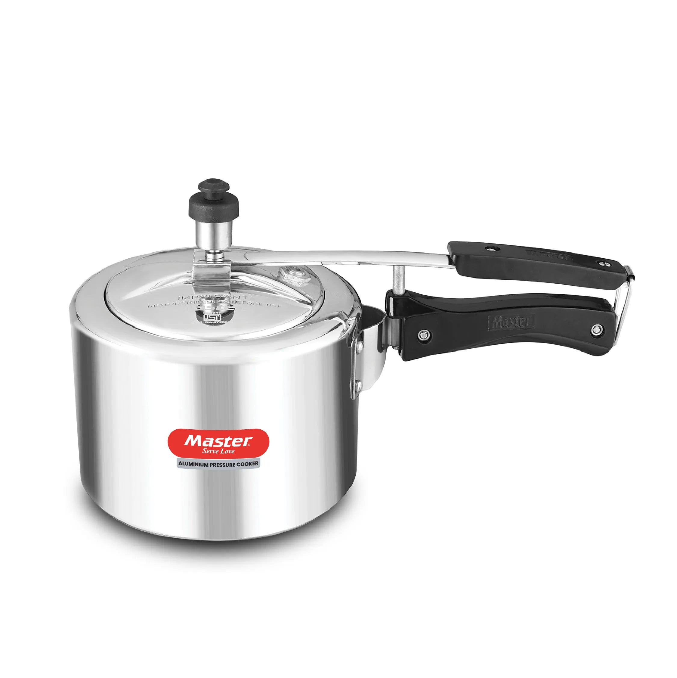 Perfect 3L Aluminium Inner Lid Pressure Cooker - Induction Base