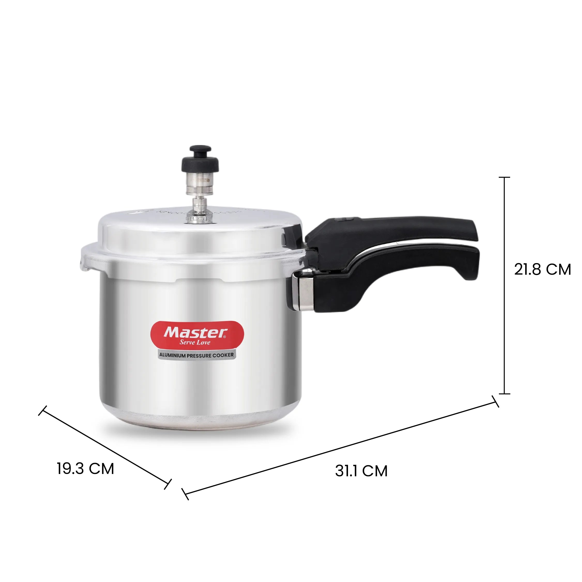 Perfect 3L Aluminium Outer Lid Pressure Cooker