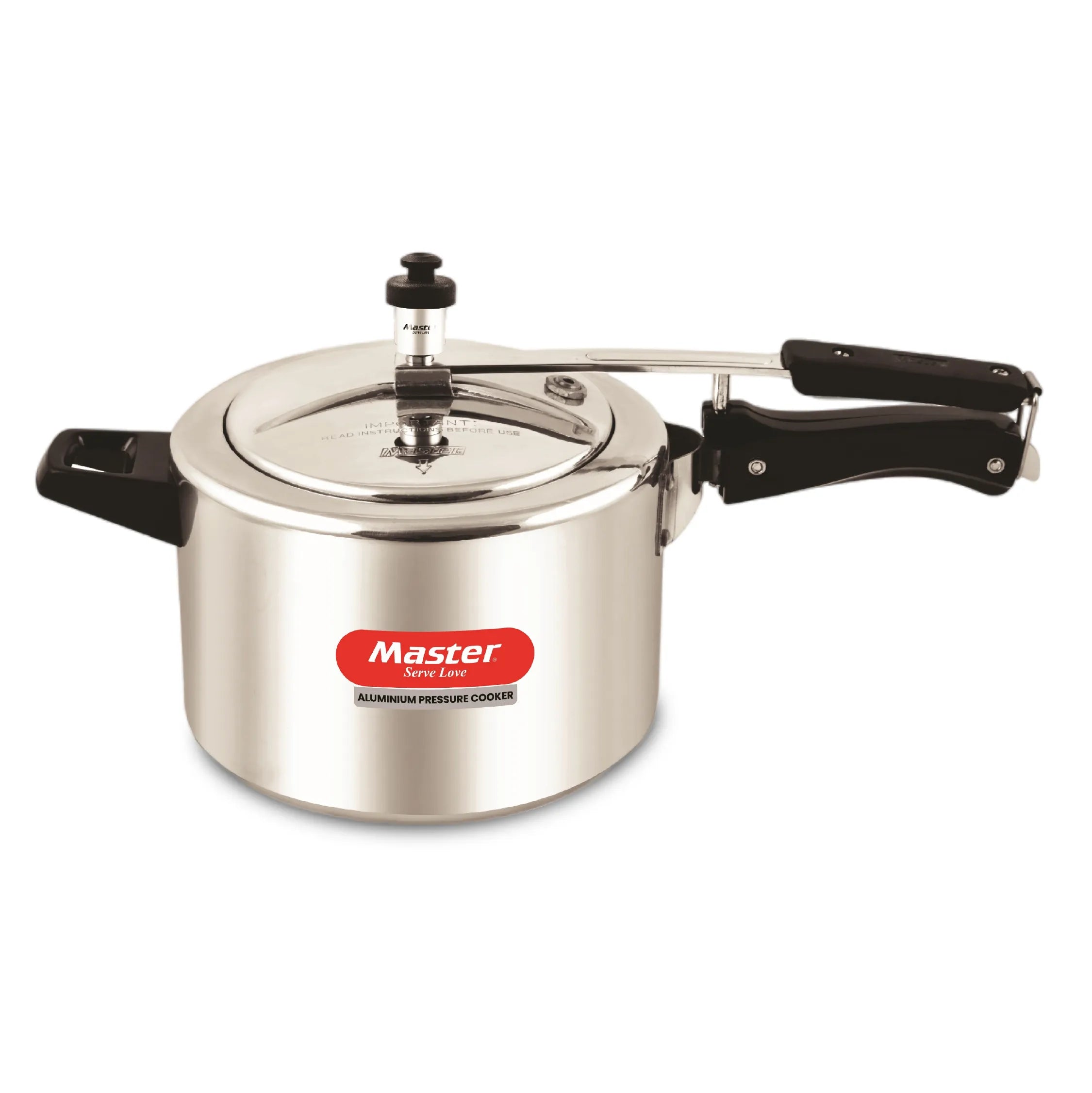 Secura 5L Aluminium Inner Lid Pressure Cooker - Induction Base