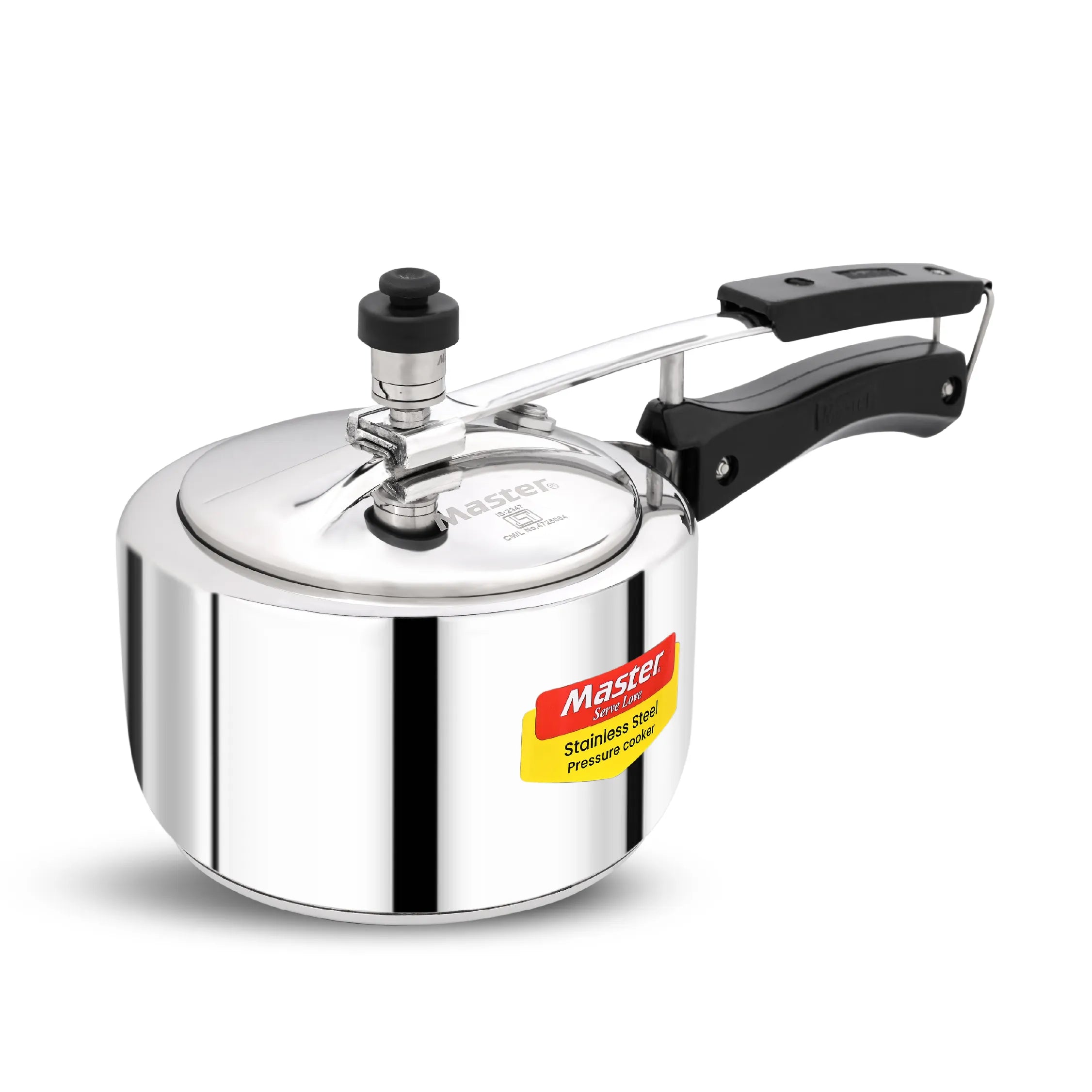 Gloria 2L Stainless Steel Inner Lid Pressure Cooker - Induction Base